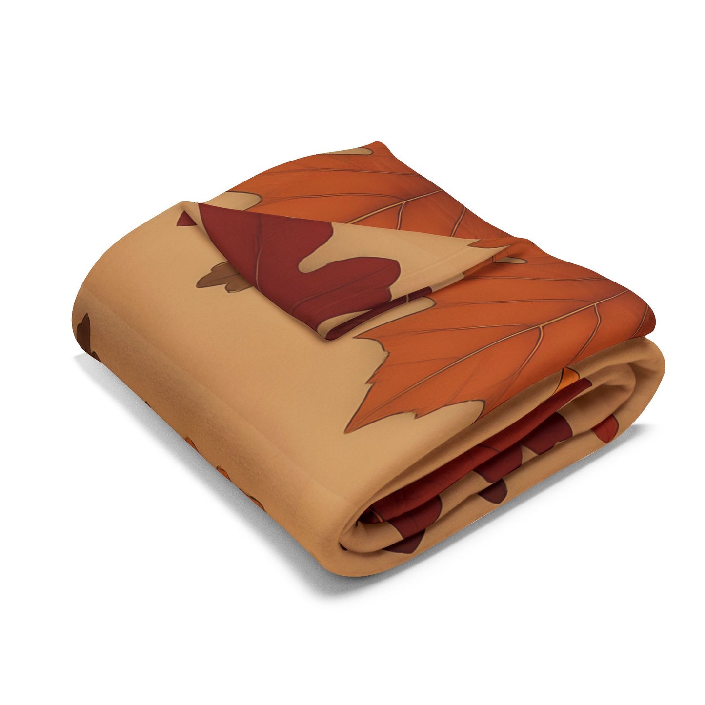 Autumn Leaves and Pumpkin Blanket, this comfy blanket is an autumn symphony for your senses. Perfect as a snuggle blanket for chilly nights or an elegant addition to your autumn decorations.