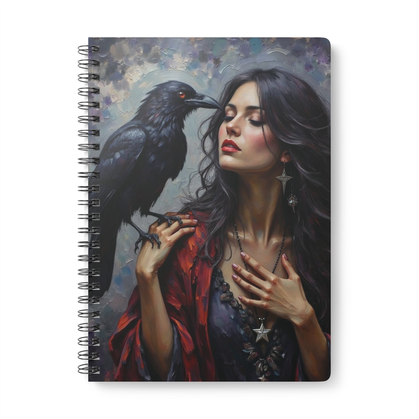 The Morrigan Goddess Witchy Journal, it's your personal book of shadows or grimoire.