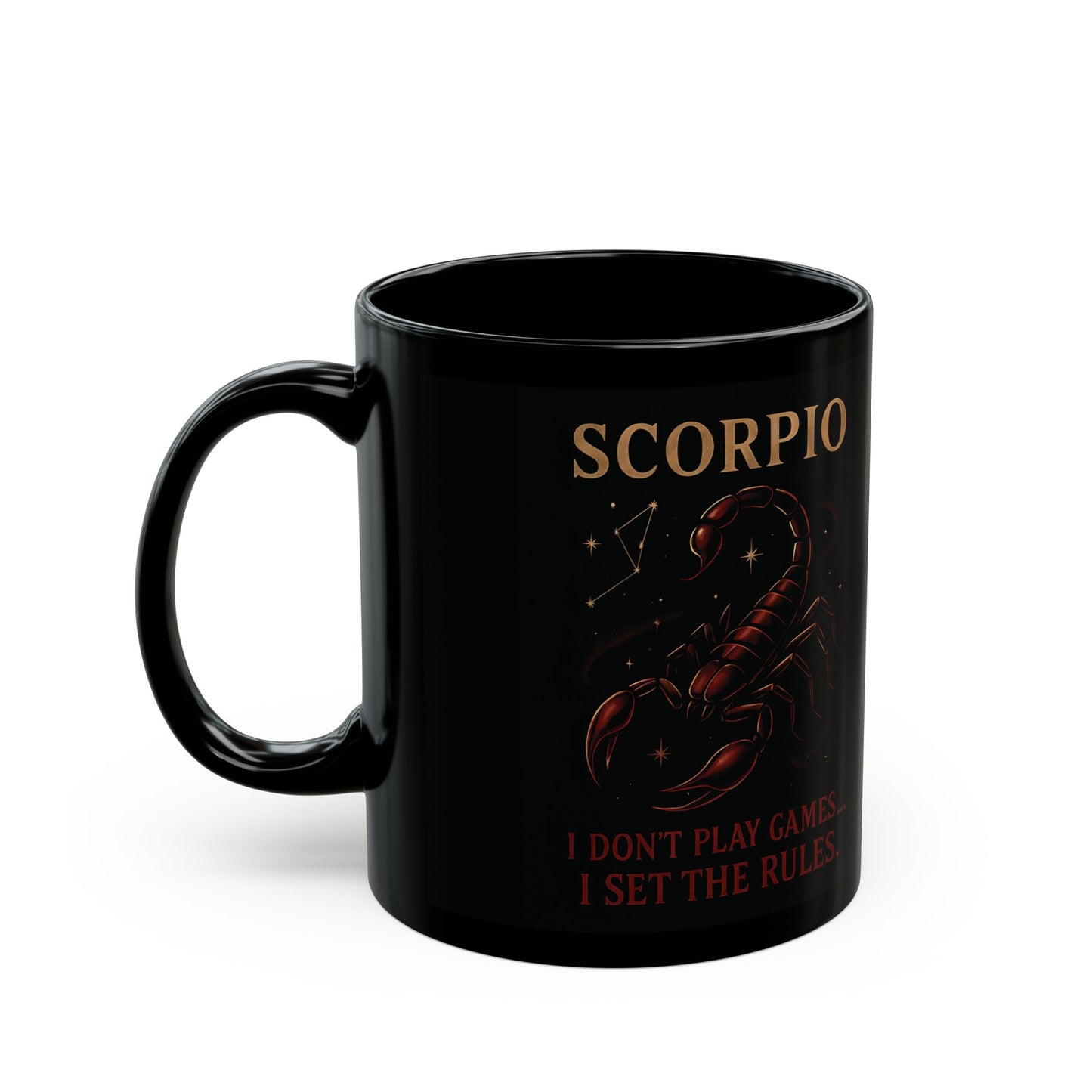 Scorpio Astrology Mug, Perfect as a gift for Scorpio enthusiasts or a thoughtful gesture for a November birthday.