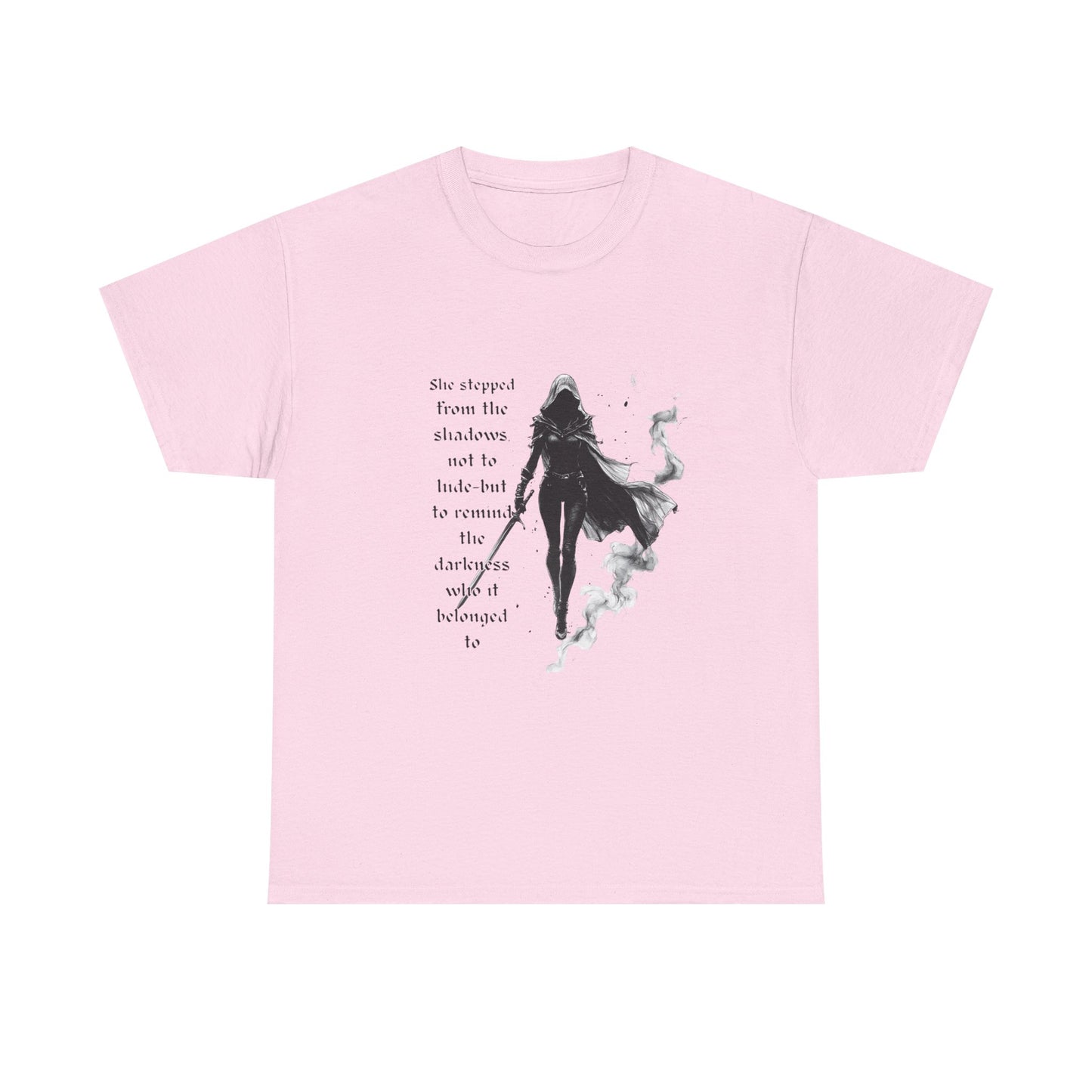 Throne of Glass Unisex Tee, a great addition to a fan's wardrobe and can be worn casually or as a statement piece. Ideal for fans of Sarah J. Maas and the character Aelin Sardothien.