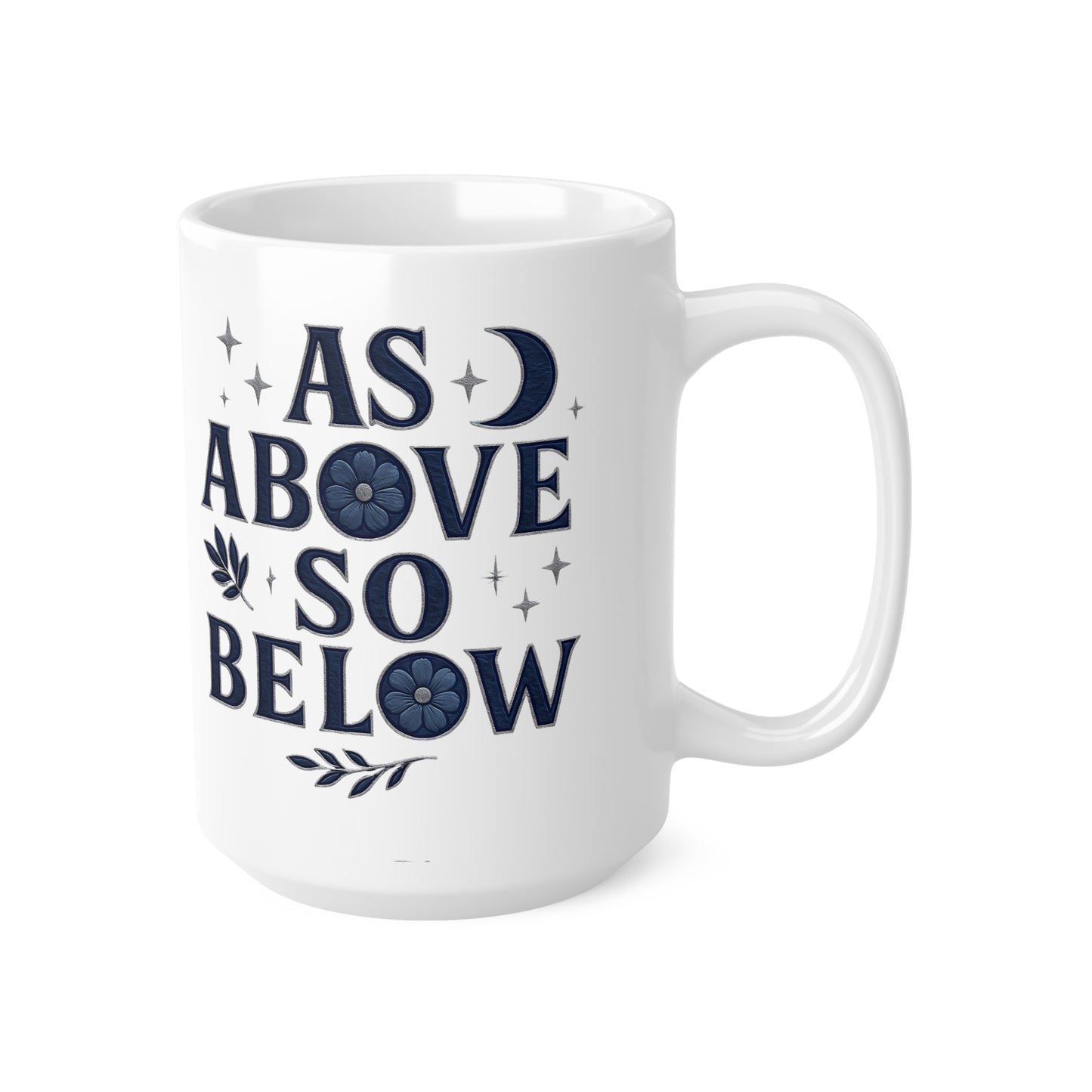 As Above So Below Witchy Coffee Mug, Crafted for those who appreciate the mysterious allure of paganism, this witchy cup transforms your coffee ritual into a sacred ceremony.