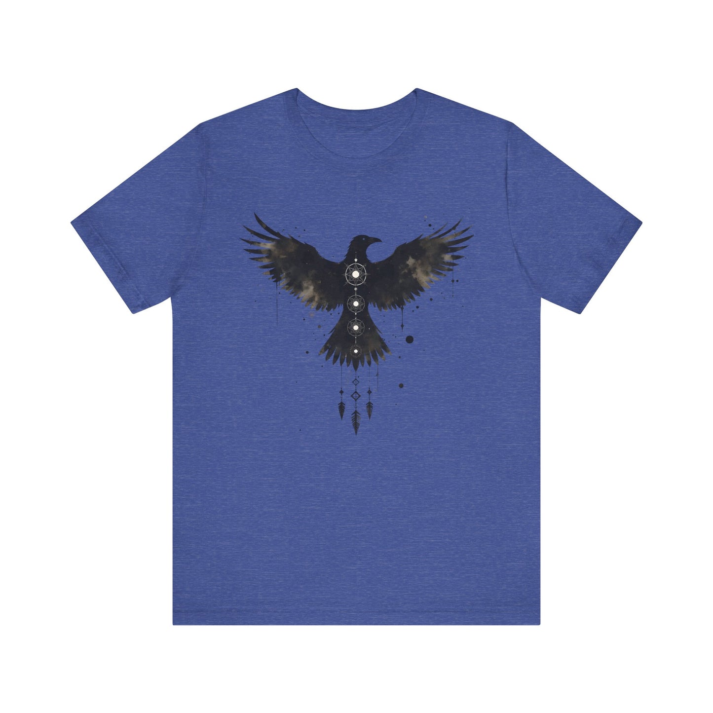 Viking Raven T-shirt, Embrace the spirit of Norse mythology with our Viking Raven T-shirt. This raven shirt captures the essence of Viking art.