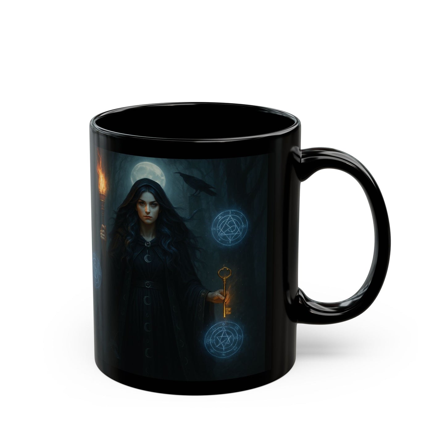 Hecate Goddess Mug, Witchy Mug, Perfect for anyone who embraces the enigmatic paths of witchcraft, this witch mug is not just a vessel—it's a magical experience.