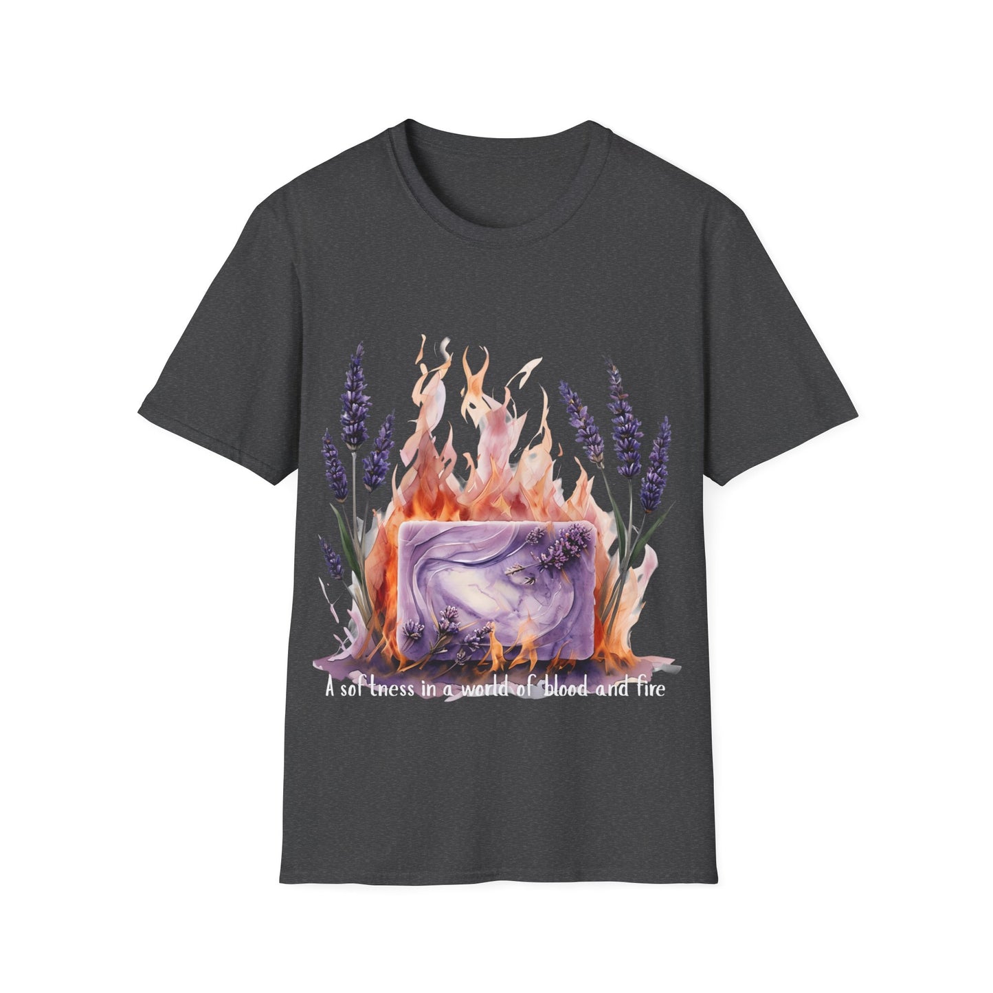 Heir of Fire Aelin T-Shirt, Lavender Soap Design, this t-shirt is not just clothing—it's a celebration of her favorite mythical tales.
