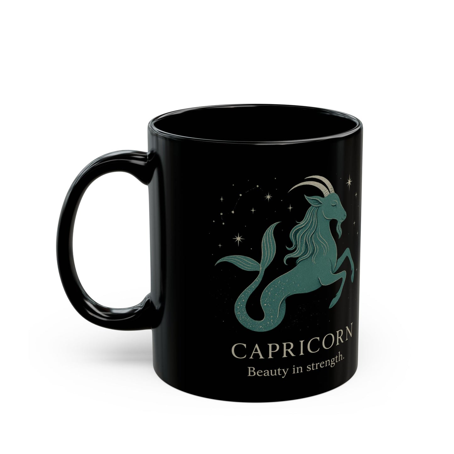 Capricorn Astrology Mug, an ideal Capricorn gift for birthdays or any special occasion.