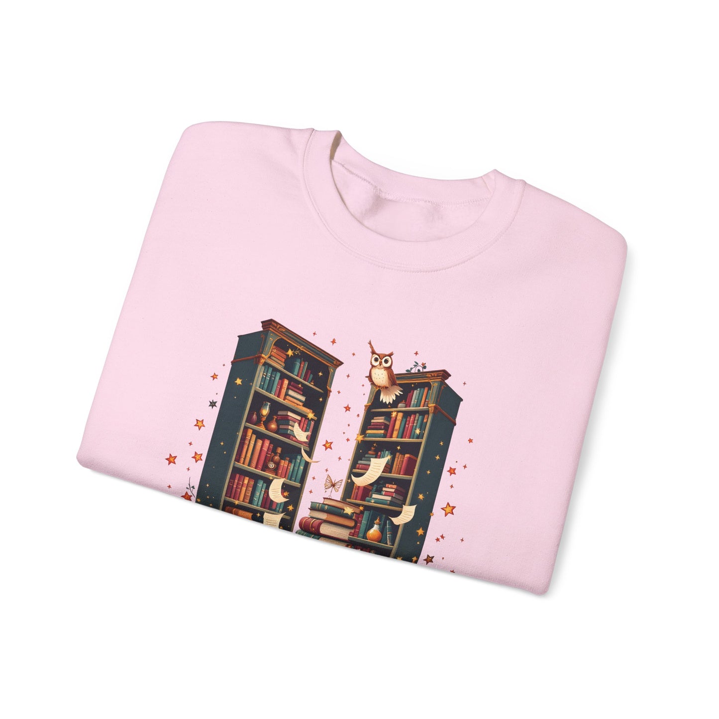 Cozy Book Lover Sweatshirt - Perfect Gift for Readers, Library Lovers, owl Lovers, Christmas, Literary Gifts