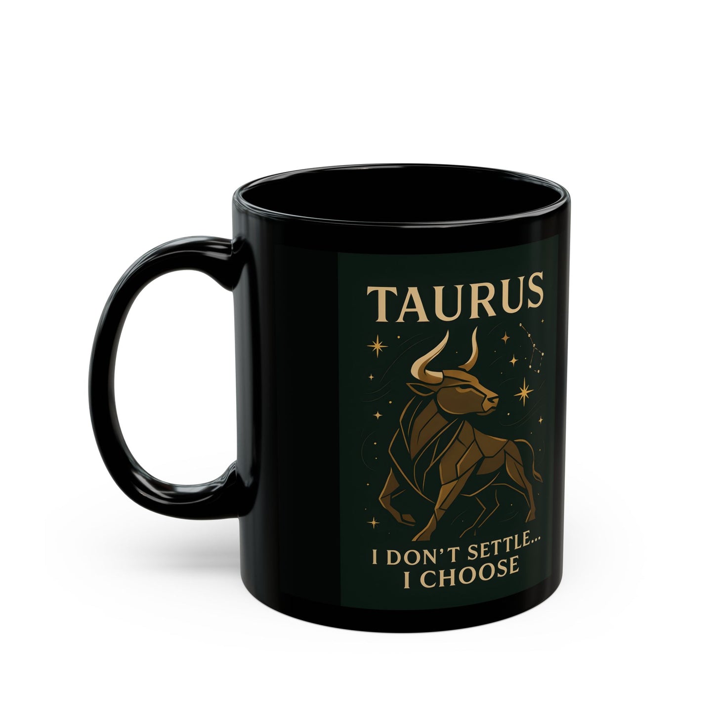 Taurus Astrology Mug, an ideal Taurus gift for those celebrating a Taurus birthday,inviting the stability and strength of the Taurus into every sip.