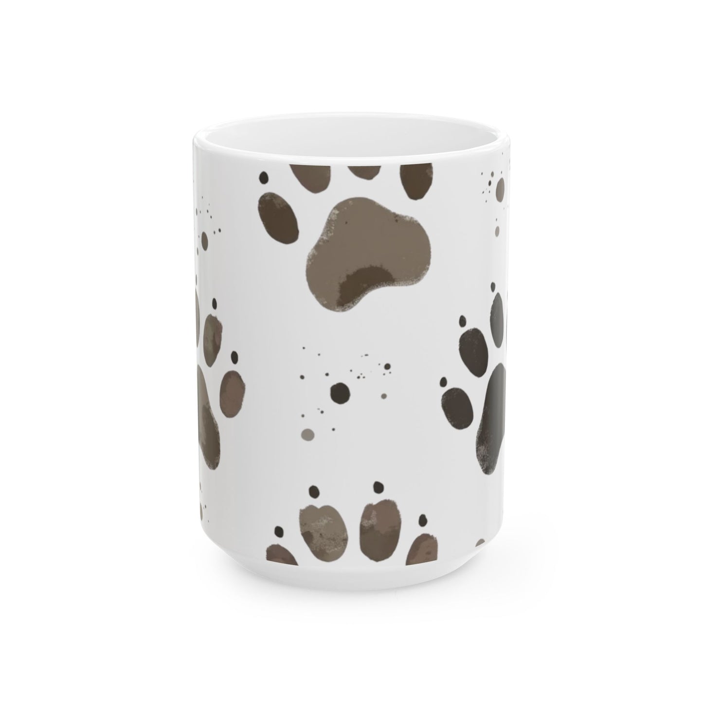 Muddie Paw Print Ceramic Mug | Pet Lover Gift, Dog Lover Mug, perfect Pet inspired Gift.