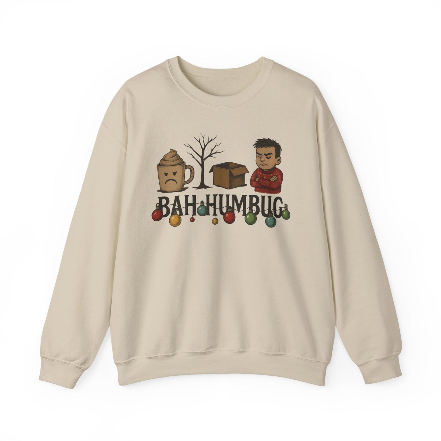 Bah Humbug Sweater, Work Colleague Gift, Secret Santa, Celebrate sweater weather with a sense of humor that brightens up any office gathering.