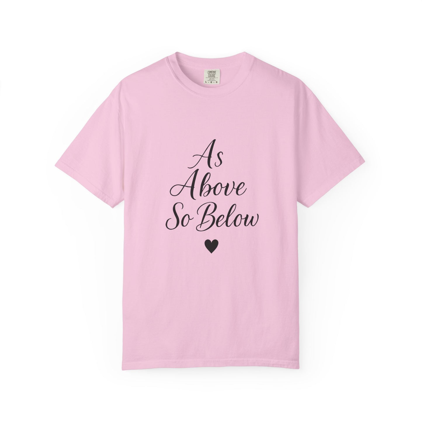 As Above So Below T-shirt, Embrace the celestial vibes infused in this spiritual tee, where the ancient secrets of pagan clothing meet the modern allure of witchy clothes.