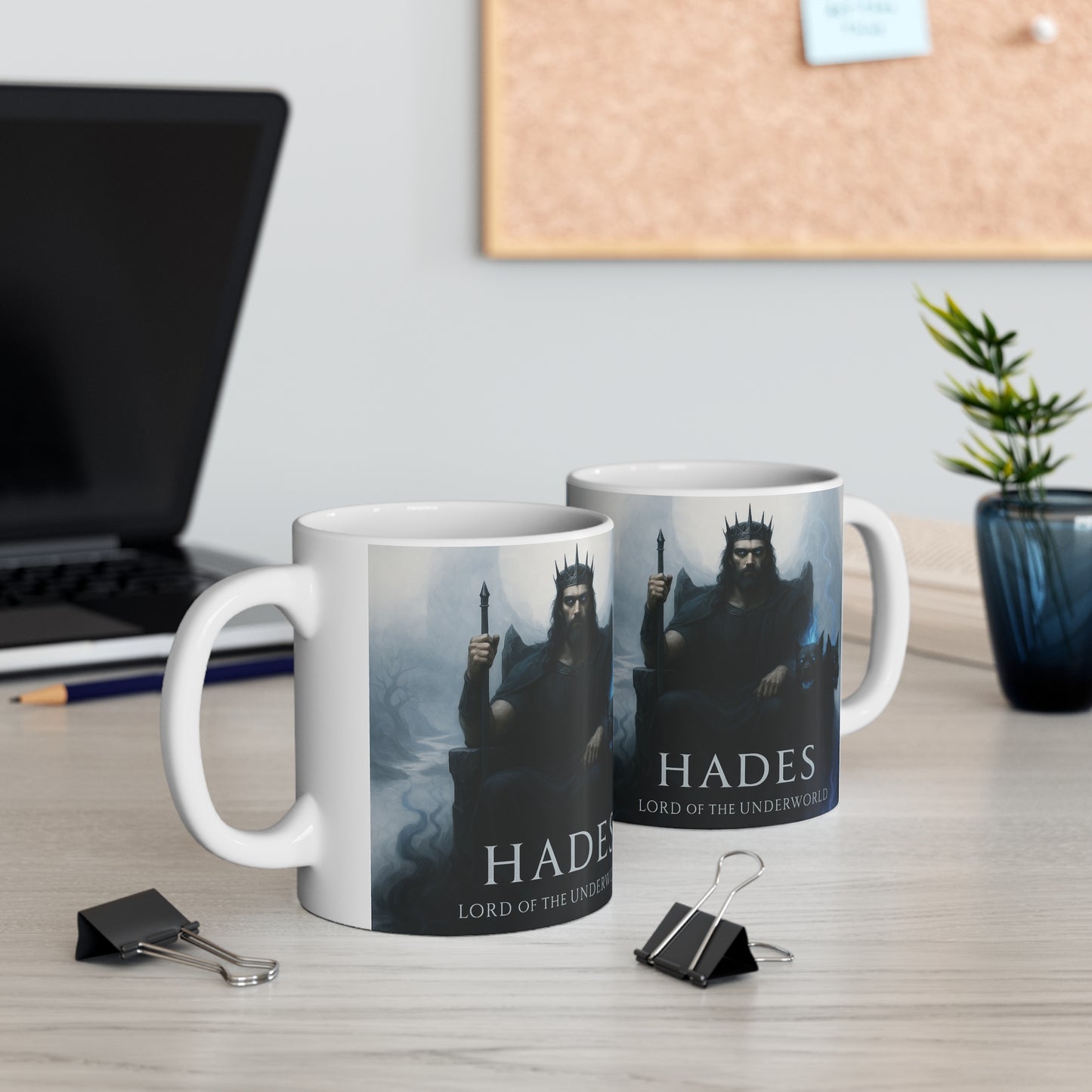 Hades Mug, God of Underworld Mug, the perfect Hades gift for mythology enthusiasts.