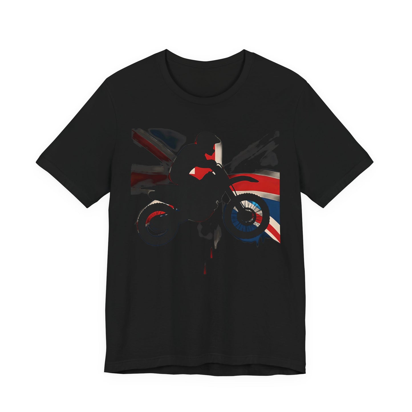 Union Jack T-shirt Motorcross