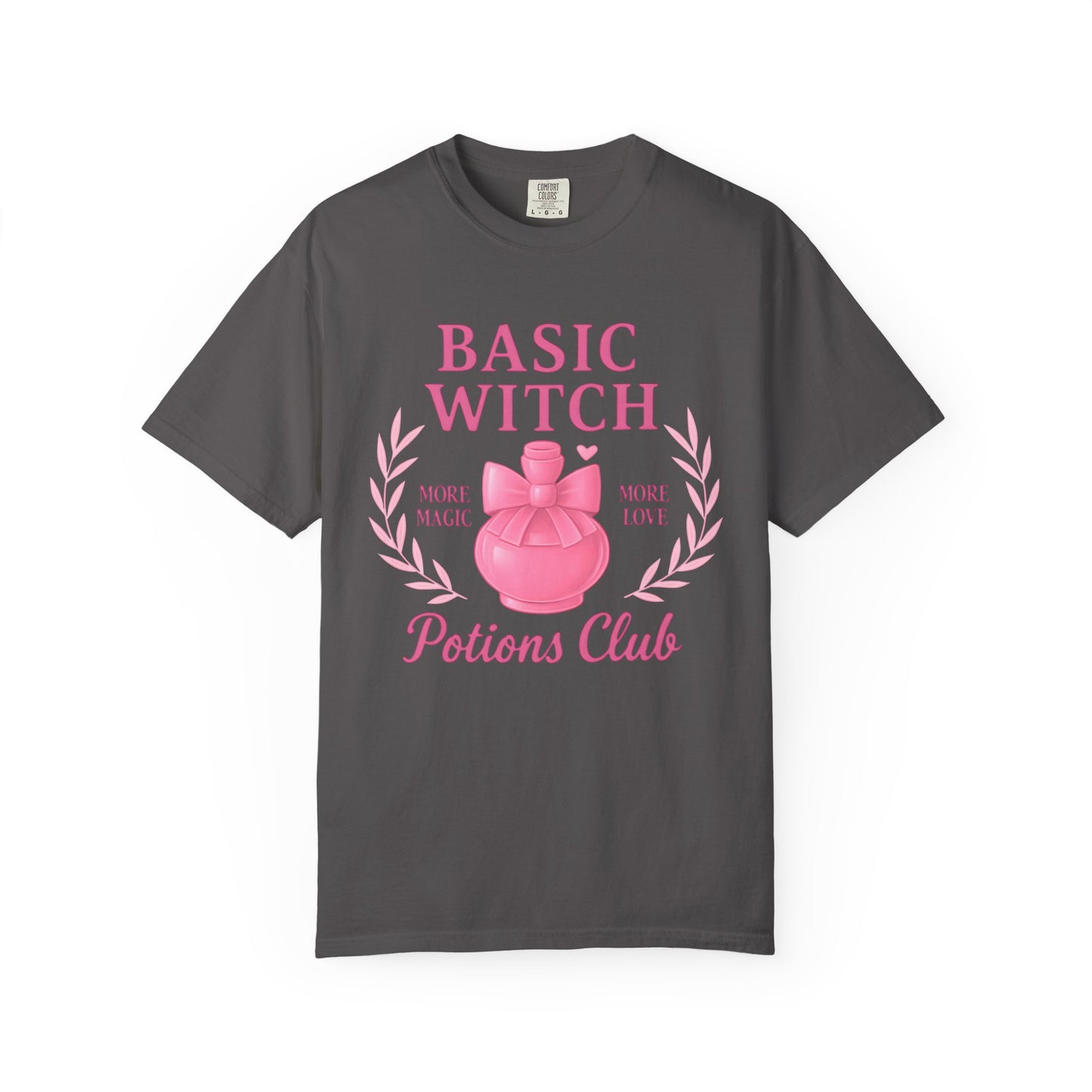 Basic Witch Potions Club Tshirt, Step into a world where magic meets comfort with the Basic Witch Potions Club T-shirt.