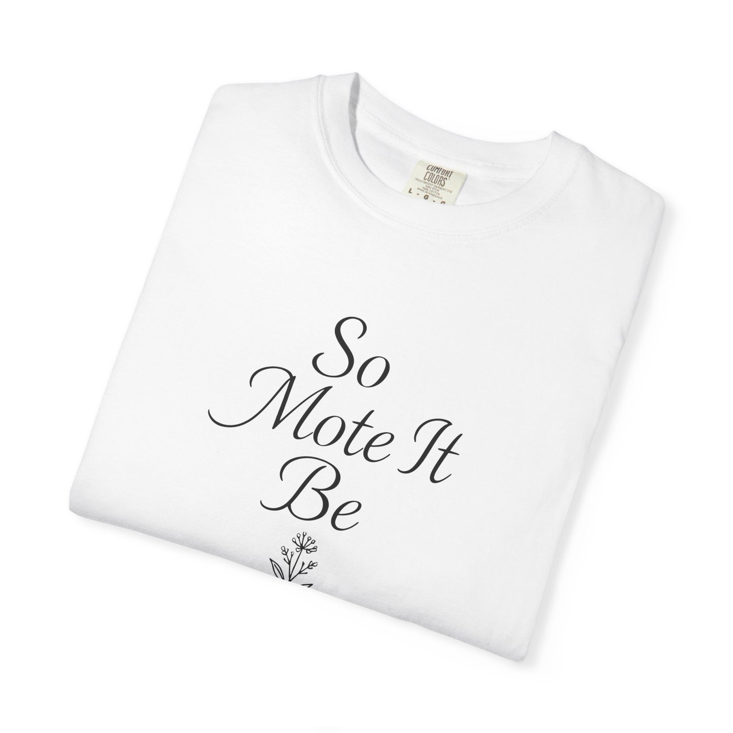 So Mote It Be Tshirt, Perfect for those who revel in the mystical world of witchy things, this top elegantly showcases your love for witchcore and the magical arts.