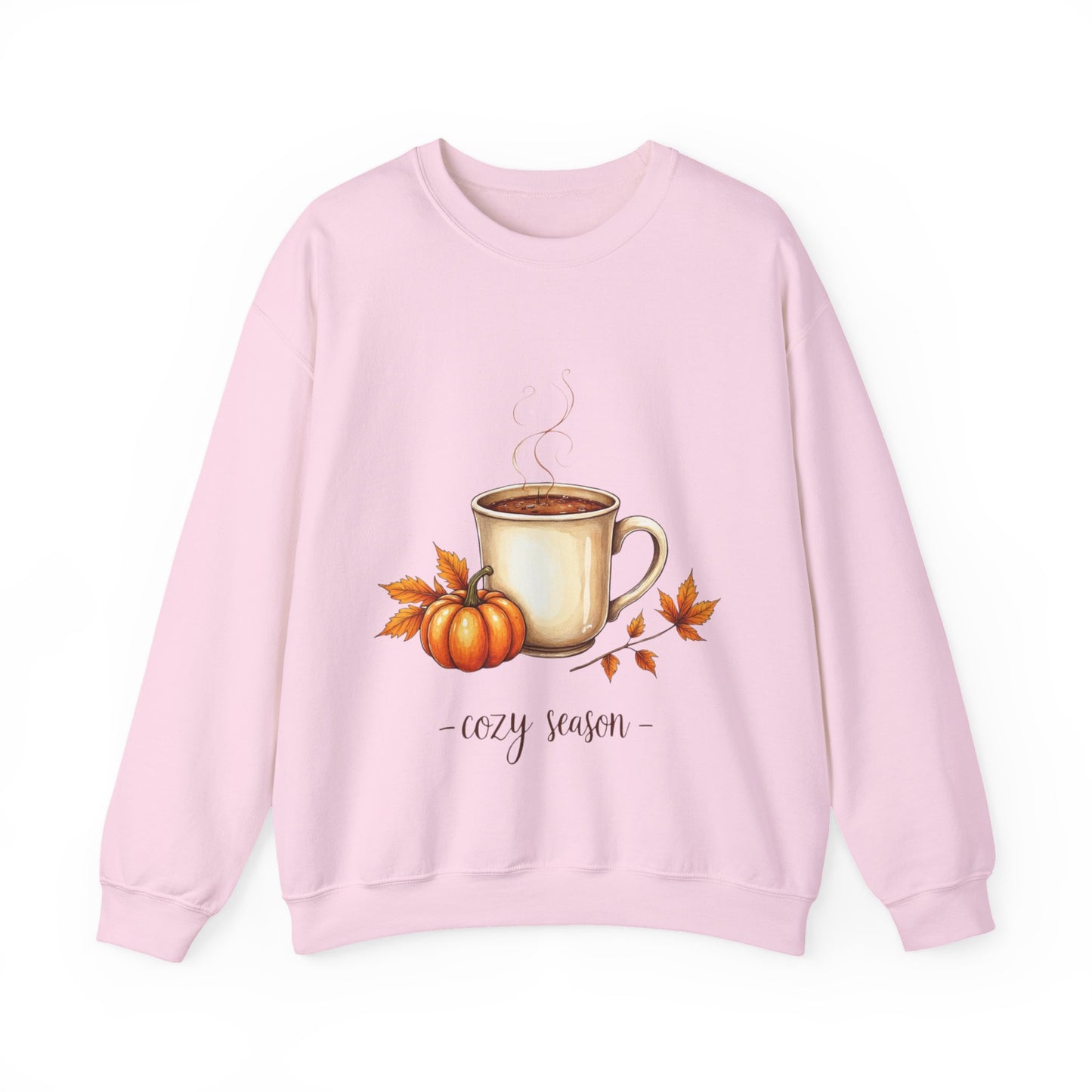 Cozy Season Sweatshirt, Perfect jumper for the cooler months with Autumn Colors giving a Cozy Autumn vibe