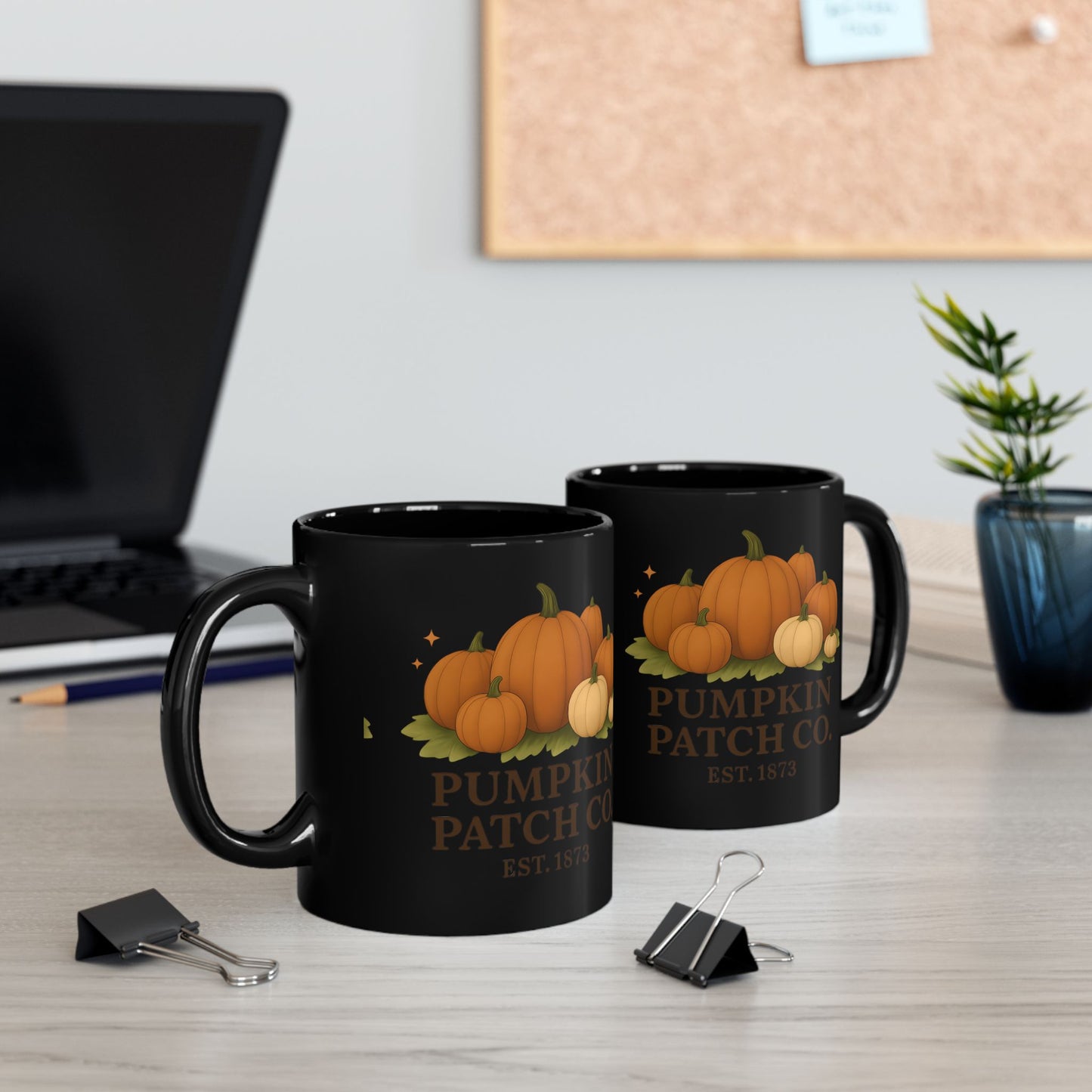 Pumpkin Coffee Mug, your new cozy companion for the fall season. This autumn coffee mug captures the spirit of harvest season.