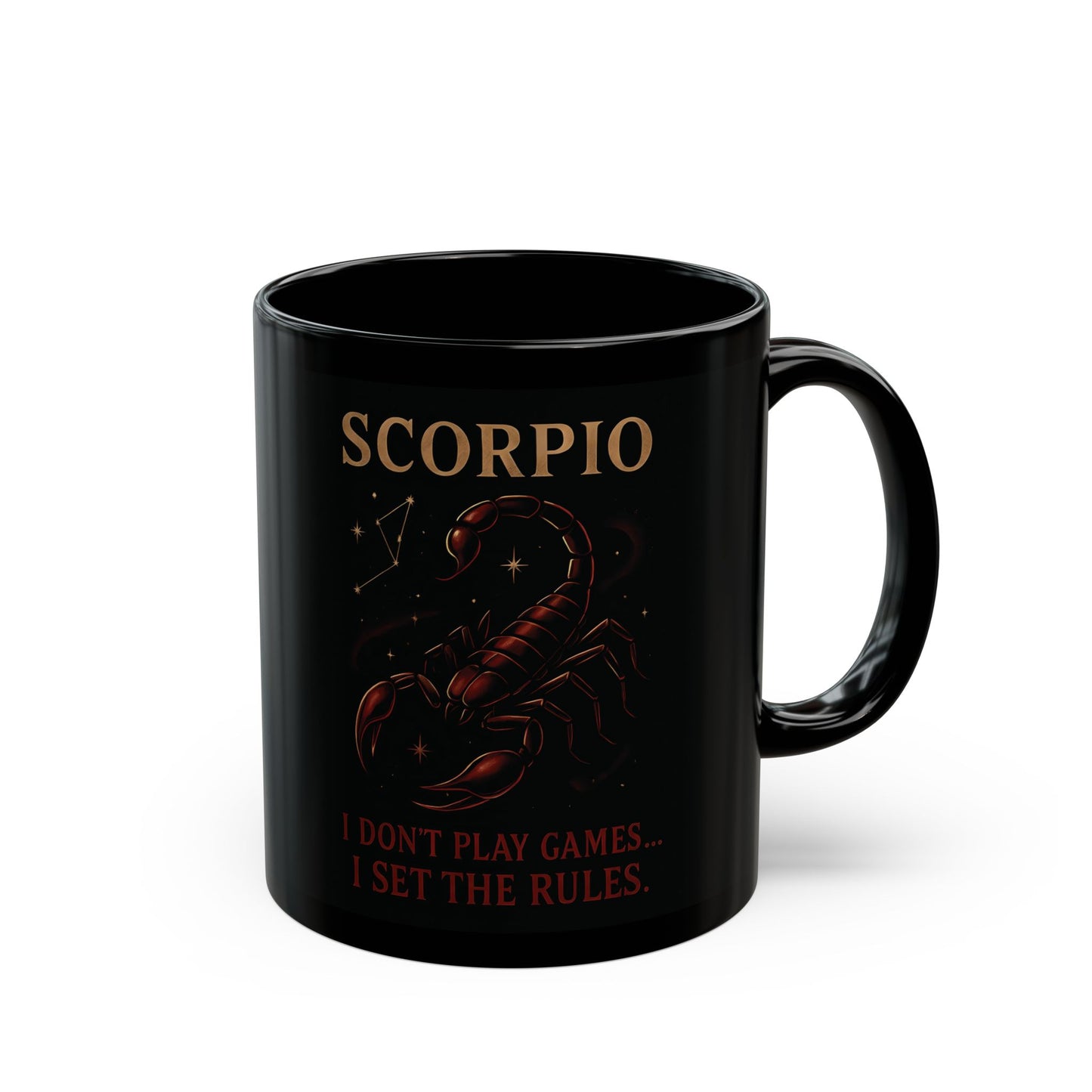 Scorpio Astrology Mug, Perfect as a gift for Scorpio enthusiasts or a thoughtful gesture for a November birthday.
