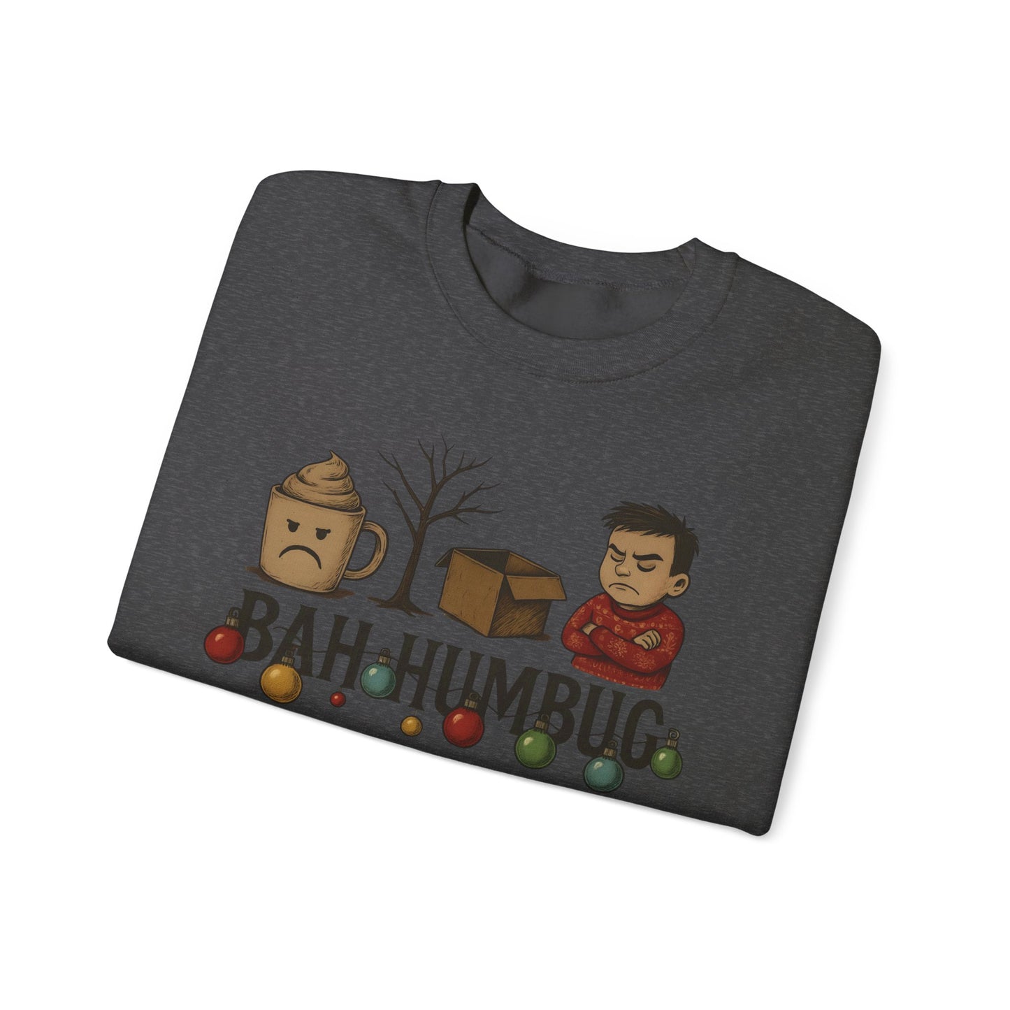 Bah Humbug Sweater, Work Colleague Gift, Secret Santa, Celebrate sweater weather with a sense of humor that brightens up any office gathering.