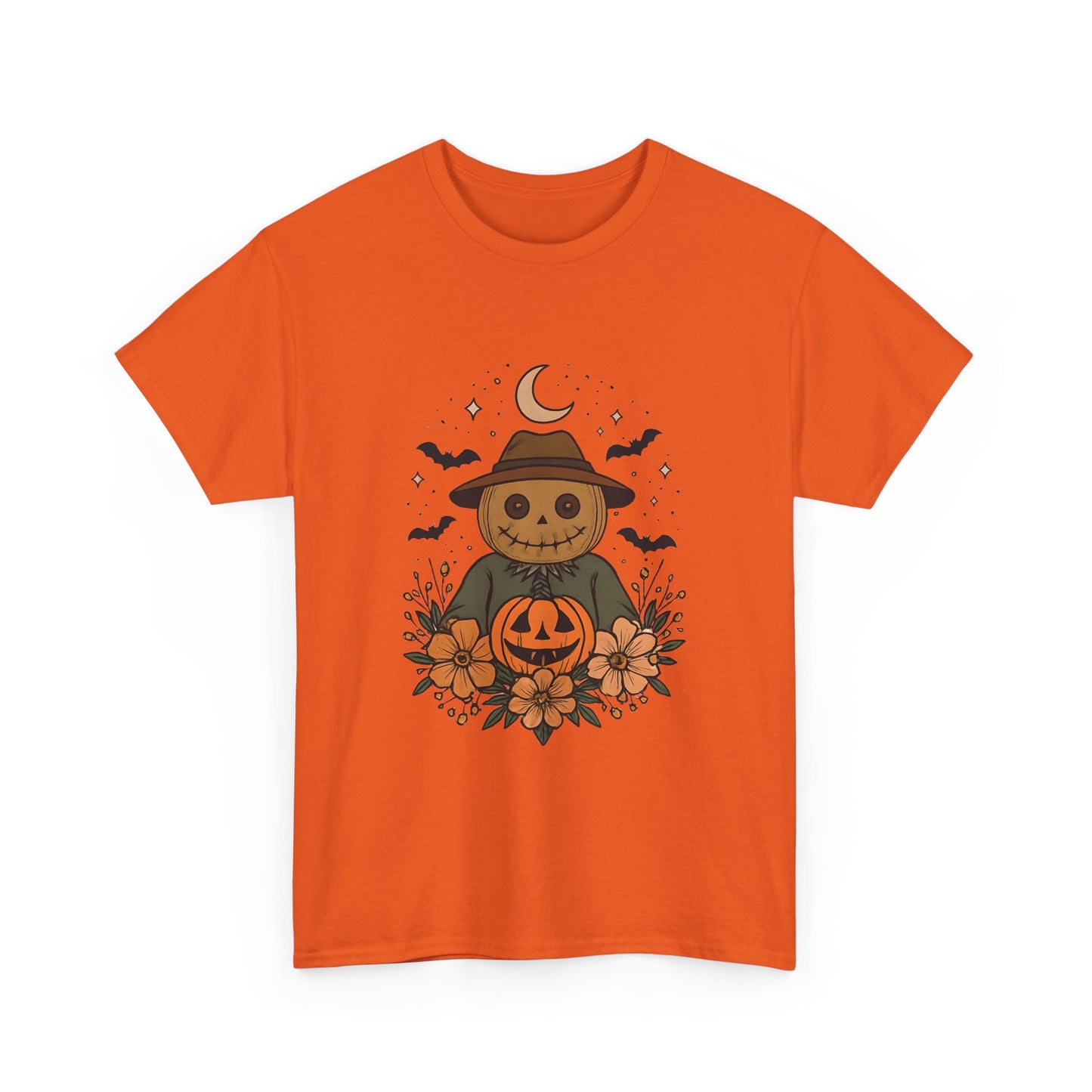 Halloween Scarecrow Tee, This t-shirt is a great gift for friends and family who love the autumn season and enjoy participating in harvest festivals or Halloween parties