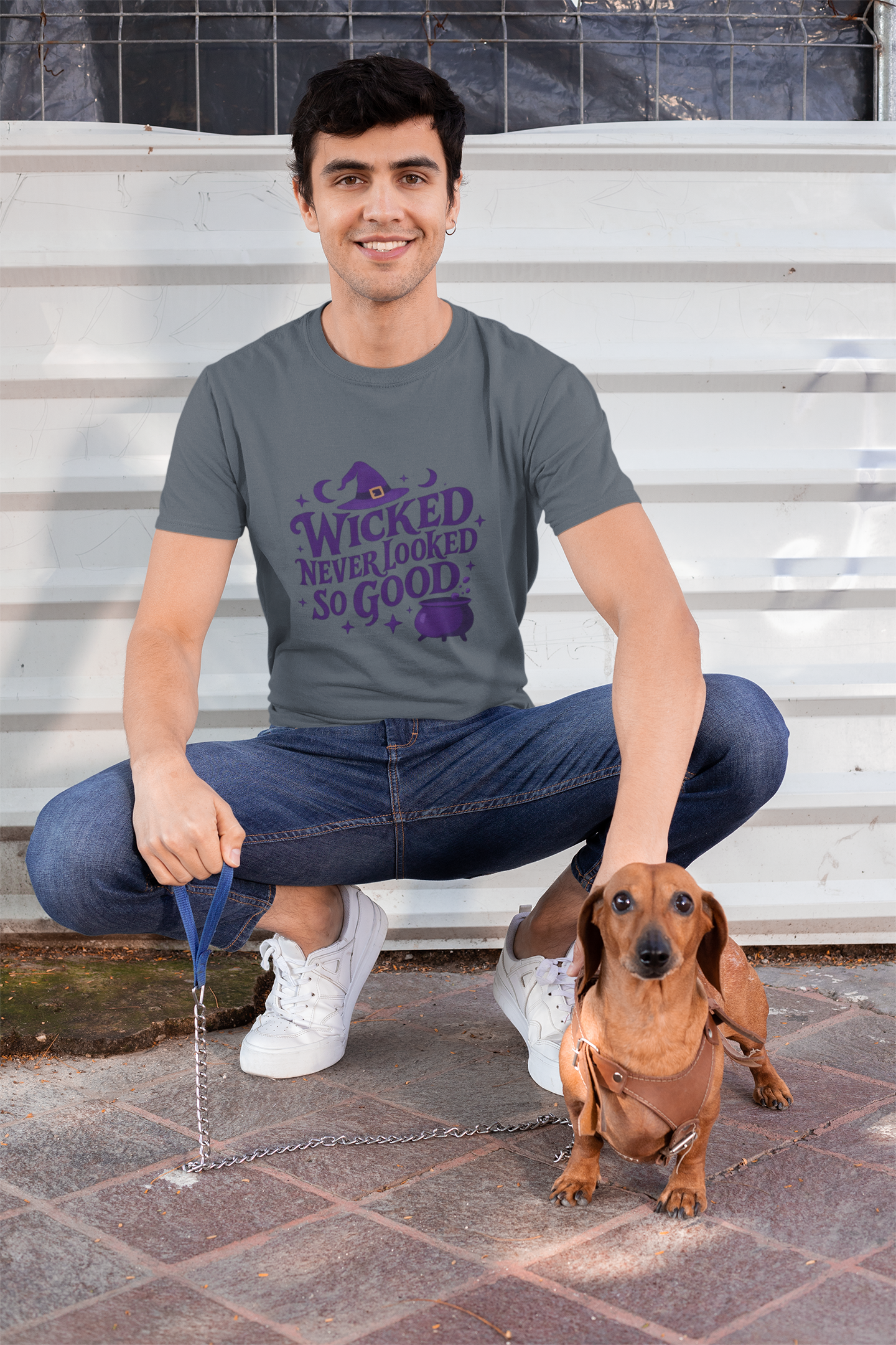 Wicked Never Looked So Good T-Shirt, a spellbinding addition to any witchy wardrobe, embodying the mischievous charm of witchcraft.