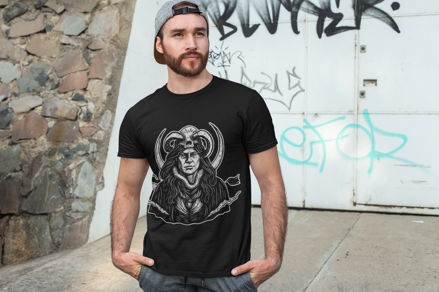 Loki Norse Pagan Shirt, God of Mischief Tee, Embrace the enigmatic charm of the Loki God of Mischief, Wear it and channel the unpredictable energy of Loki.