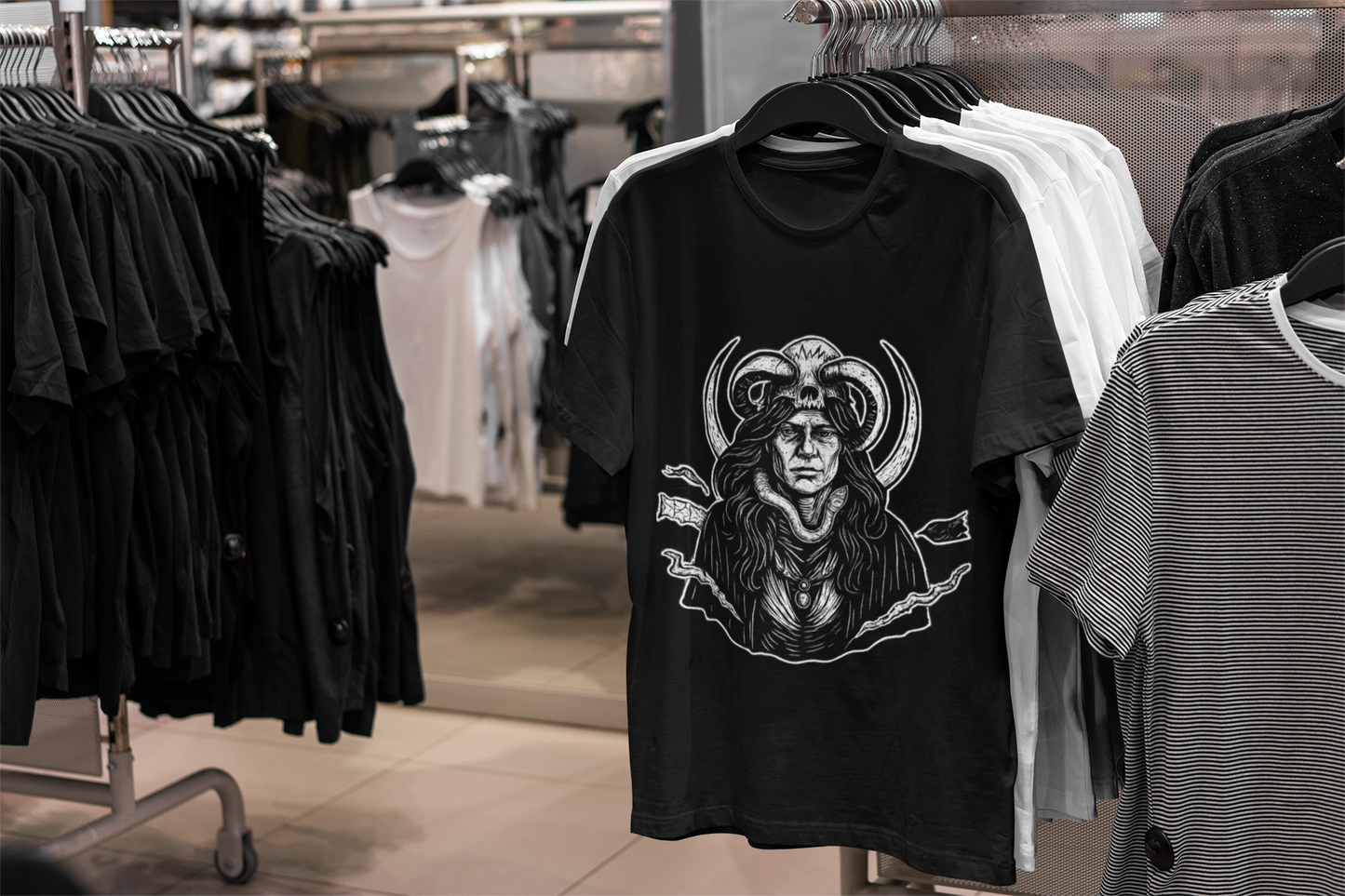 Loki Norse Pagan Shirt, God of Mischief Tee, Embrace the enigmatic charm of the Loki God of Mischief, Wear it and channel the unpredictable energy of Loki.