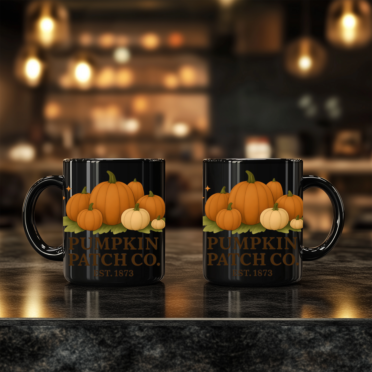 Pumpkin Coffee Mug, your new cozy companion for the fall season. This autumn coffee mug captures the spirit of harvest season.