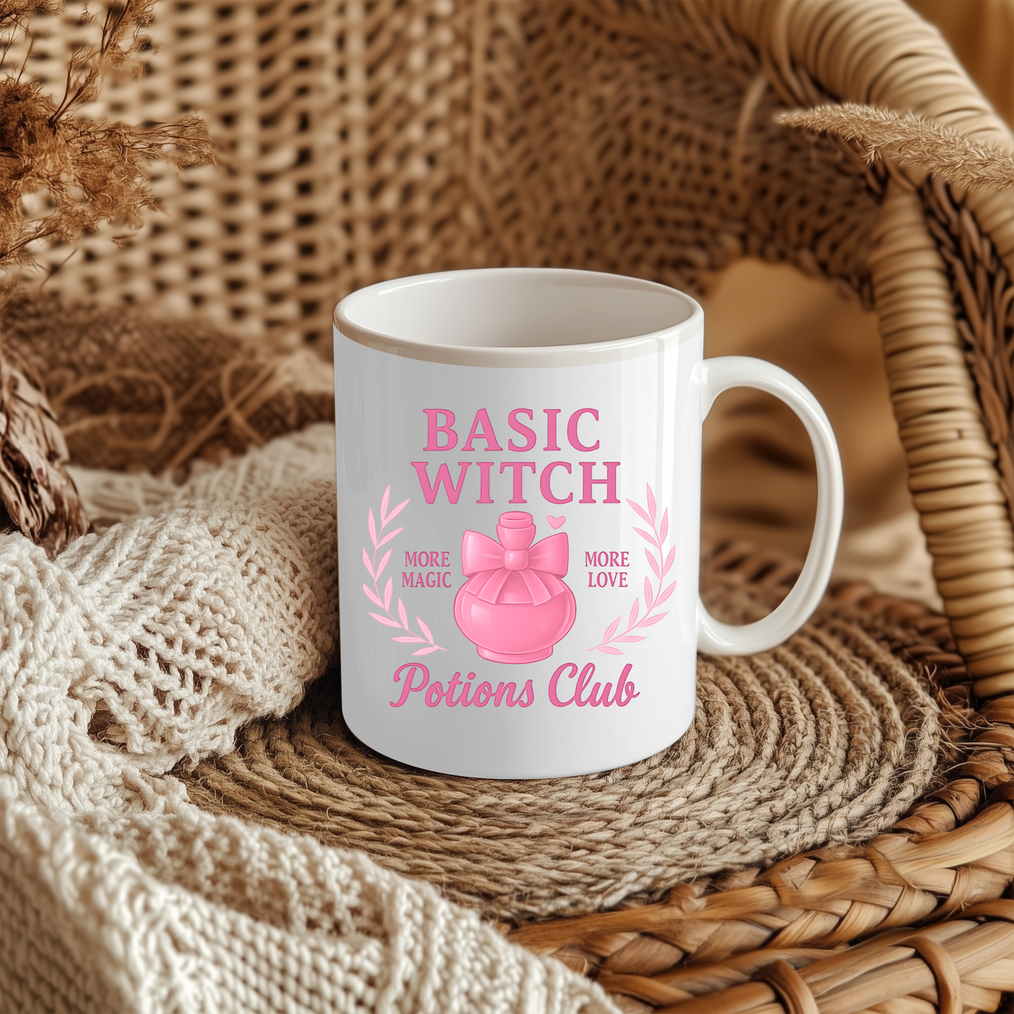 Basic Witch Potions Club Mug, Witch Mug, Unleash your inner magic.