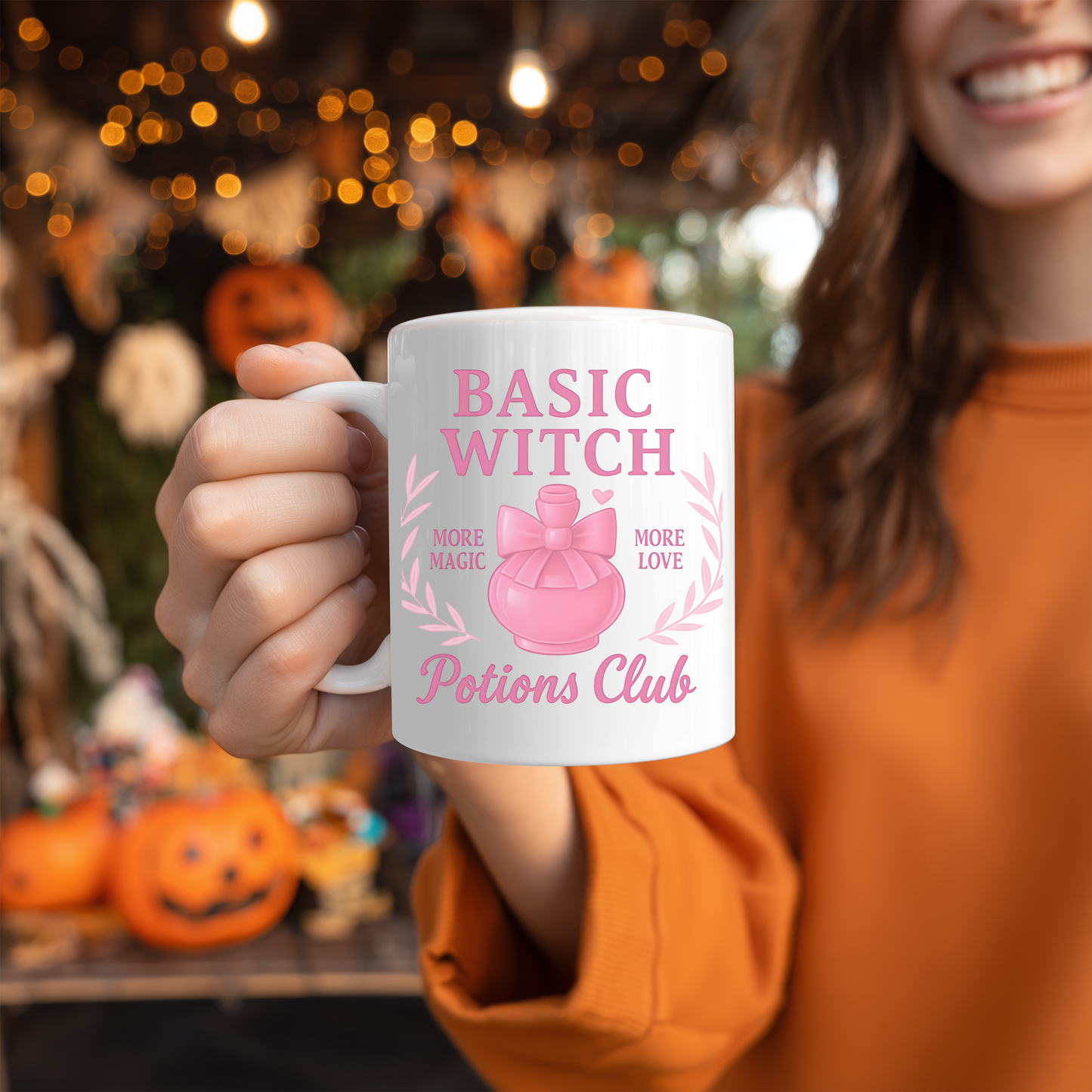 Basic Witch Potions Club Mug, Witch Mug, Unleash your inner magic.