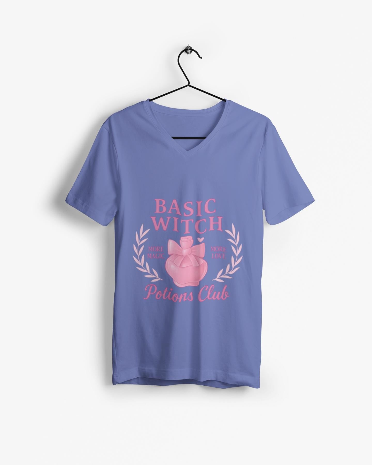 Basic Witch Potions Club Tshirt, Step into a world where magic meets comfort with the Basic Witch Potions Club T-shirt.