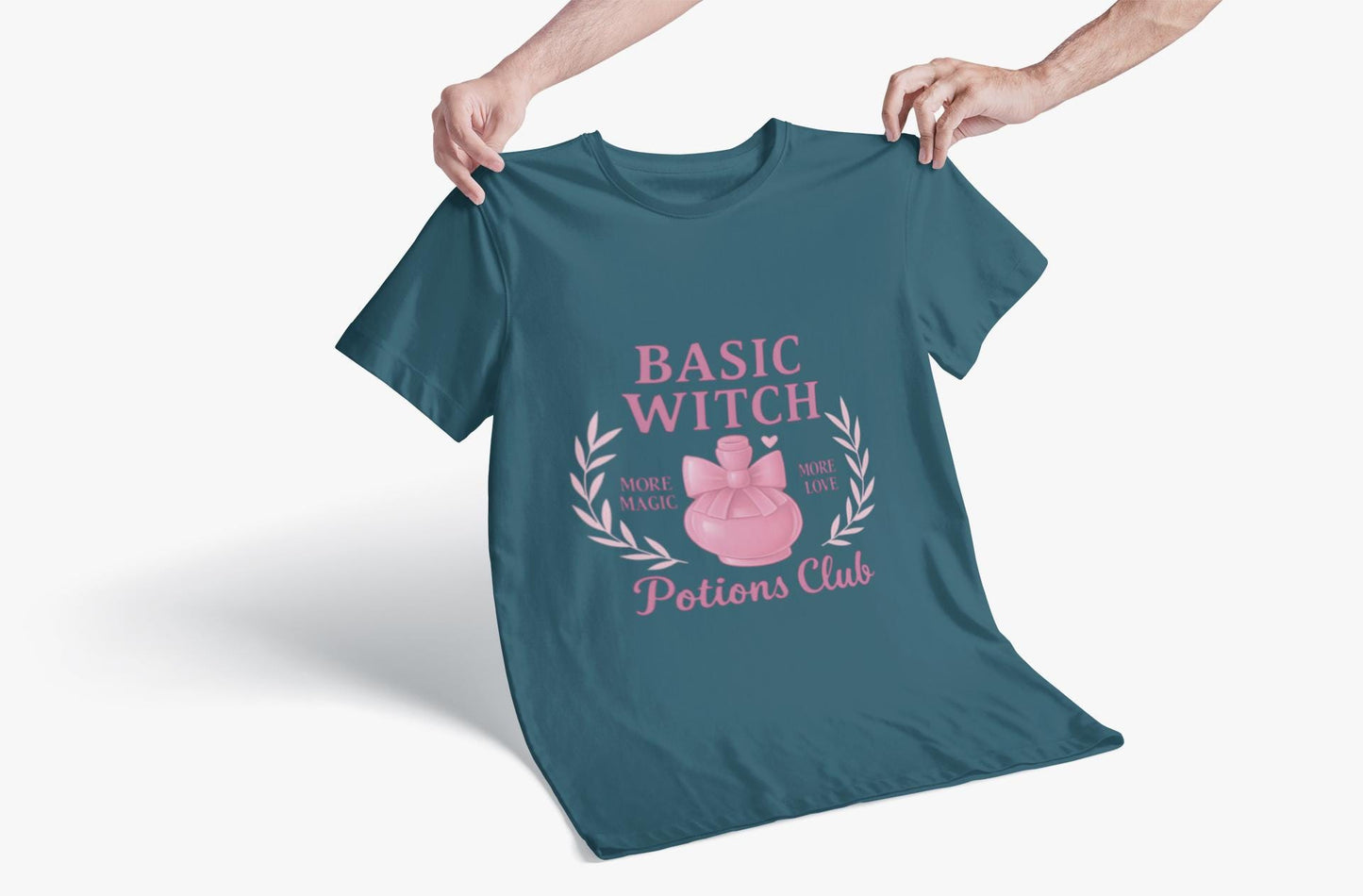 Basic Witch Potions Club Tshirt, Step into a world where magic meets comfort with the Basic Witch Potions Club T-shirt.