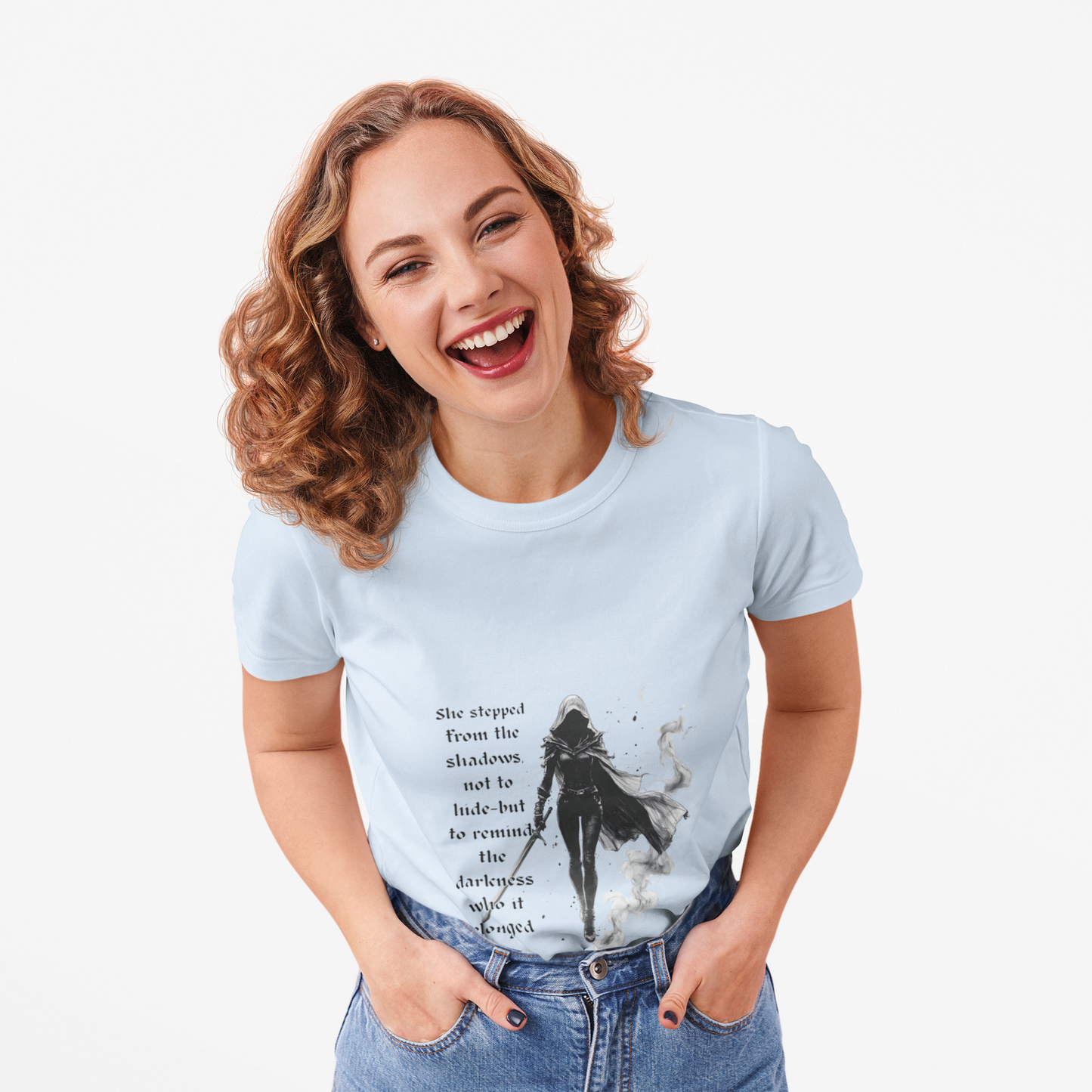 Throne of Glass Unisex Tee, a great addition to a fan's wardrobe and can be worn casually or as a statement piece. Ideal for fans of Sarah J. Maas and the character Aelin Sardothien.