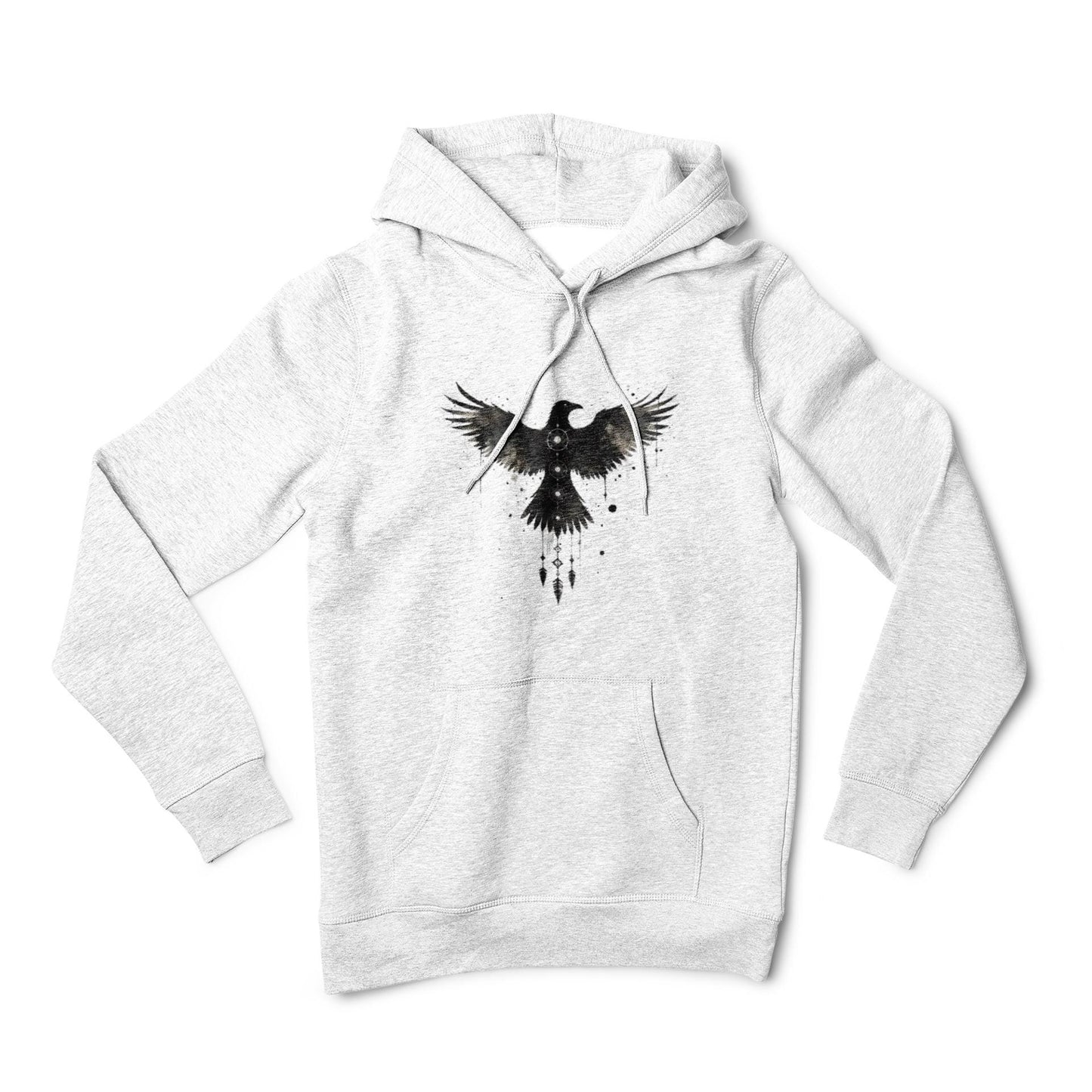 Viking Raven Hoodie, Experience the mystique of Norse mythology with our exquisite Viking Raven Hoodie.