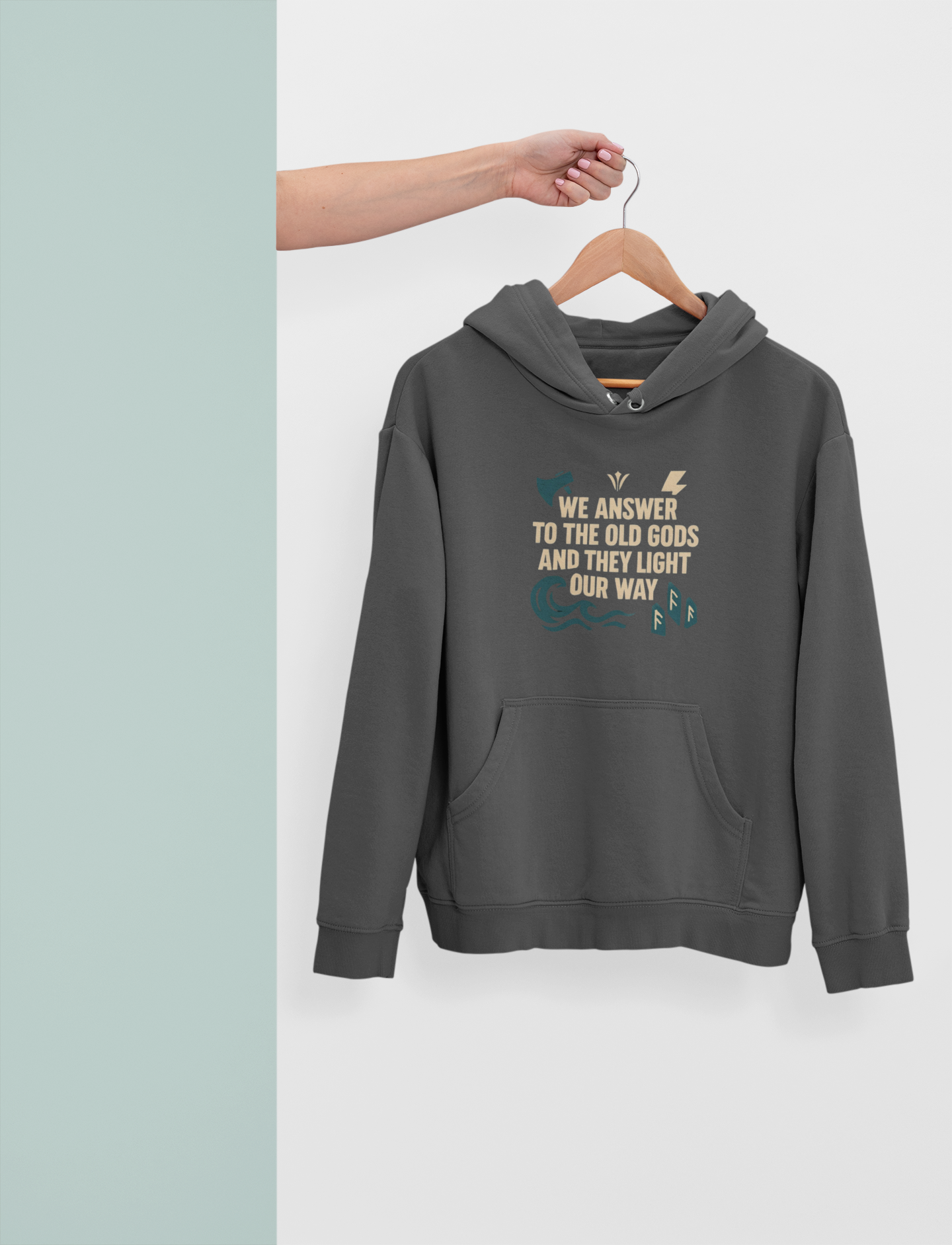 Norse Viking Gods Hoodie, This viking hoodie is more than just a piece of clothing; it's a tribute to the grandeur of norse mythology, designed for those who appreciate the rich traditions of norse pagan culture.