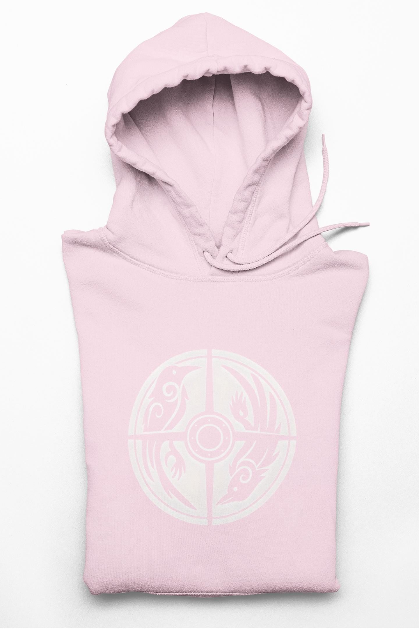 Norse Viking Shield Hoodie, Step into the realm of ancient warriors with our Norse Viking Shield Hoodie, a pinnacle of Norse design and craftsmanship.