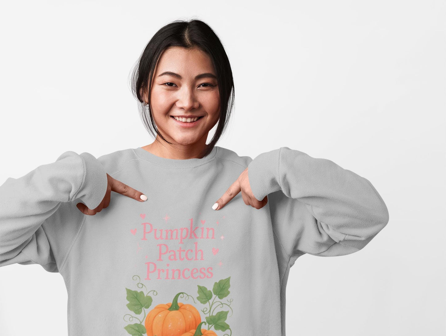 Pumpkin Patch Princess Sweatshirt, Cozy Fall Sweater, Pumpkin Lover, Girly Autumn Shirt, Pumpkin Patch Outfit
