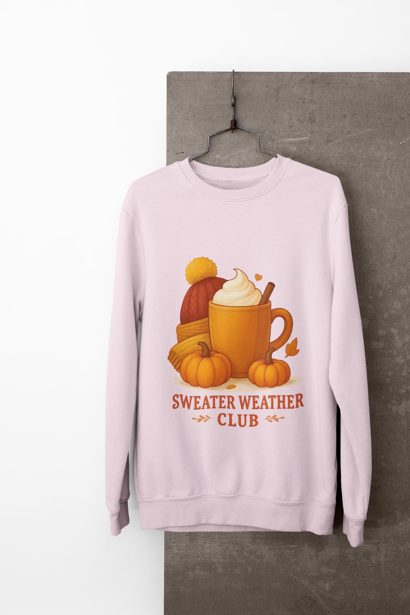 Sweater Weather Autumn Sweatshirt, captures the essence of crisp autumnal days.