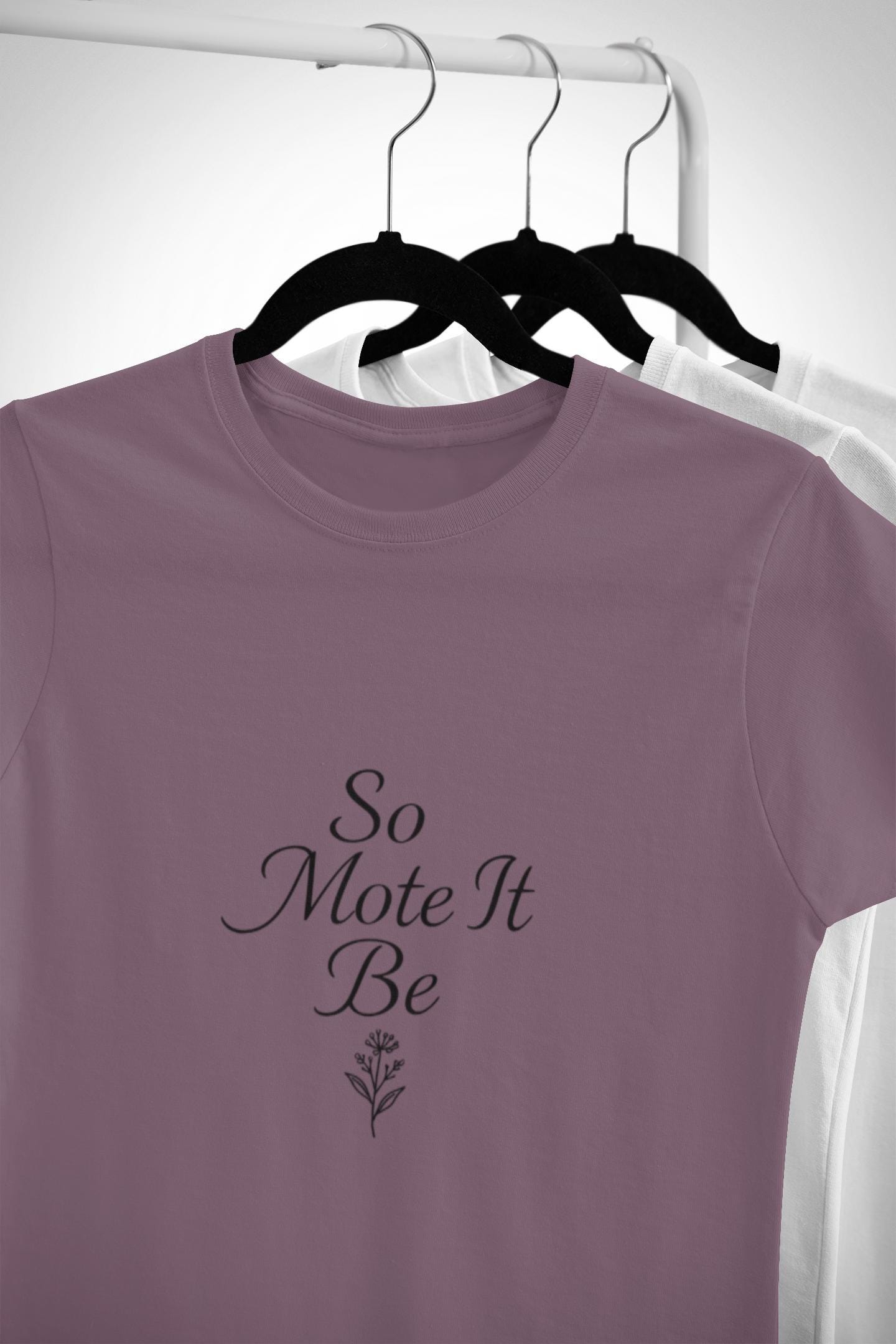 So Mote It Be Tshirt, Perfect for those who revel in the mystical world of witchy things, this top elegantly showcases your love for witchcore and the magical arts.
