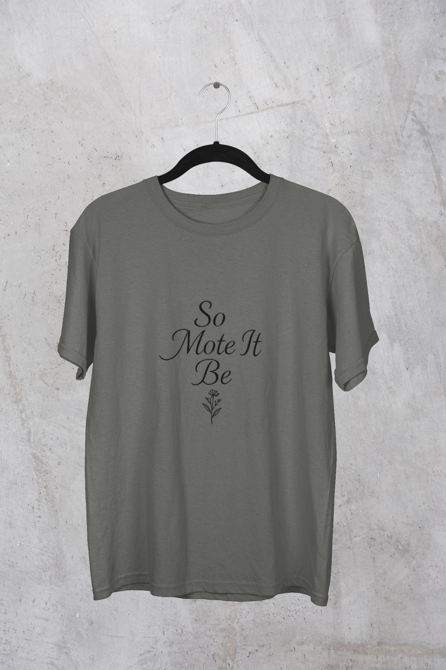 So Mote It Be Tshirt, Perfect for those who revel in the mystical world of witchy things, this top elegantly showcases your love for witchcore and the magical arts.