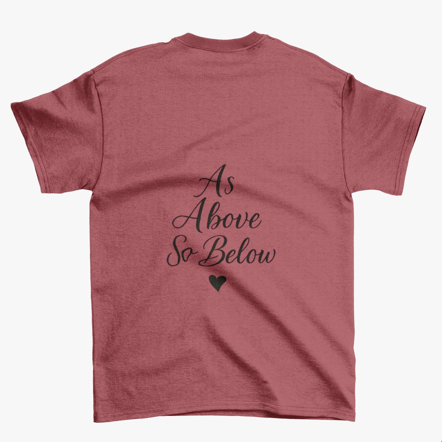 As Above So Below T-shirt, Embrace the celestial vibes infused in this spiritual tee, where the ancient secrets of pagan clothing meet the modern allure of witchy clothes.