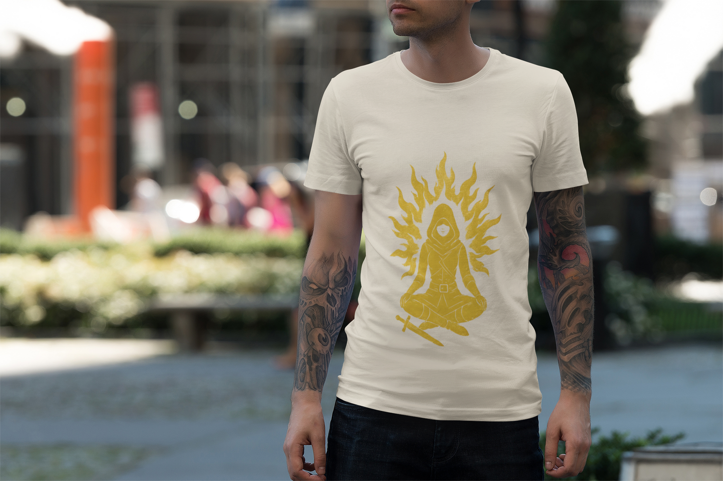 Heir of Fire T-Shirt, Aelin Ashryver Galathynius, Gives a fiery and powerful vibe, ideal for those who love fantasy books and strong female characters like Aelin.