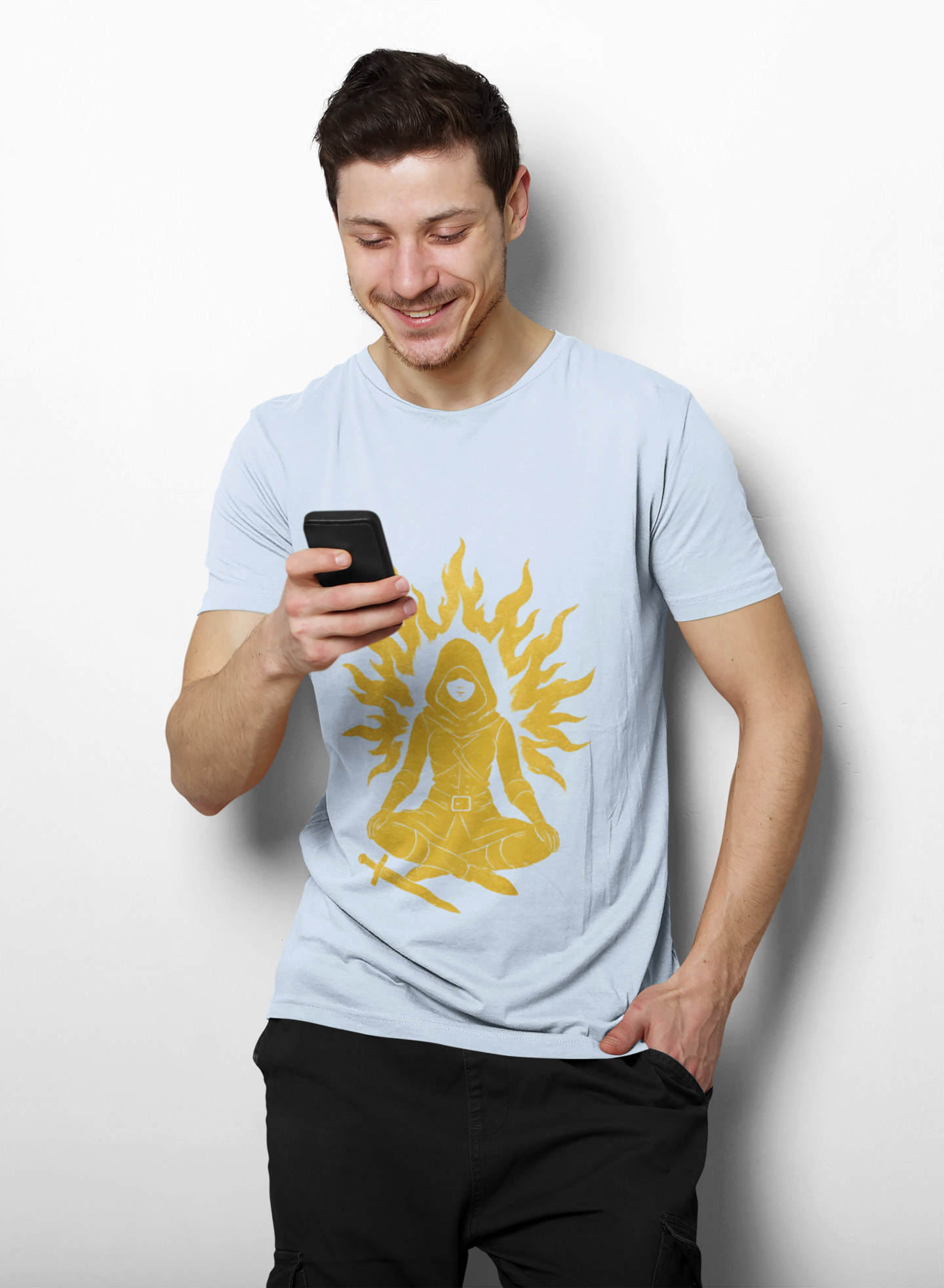 Heir of Fire T-Shirt, Aelin Ashryver Galathynius, Gives a fiery and powerful vibe, ideal for those who love fantasy books and strong female characters like Aelin.