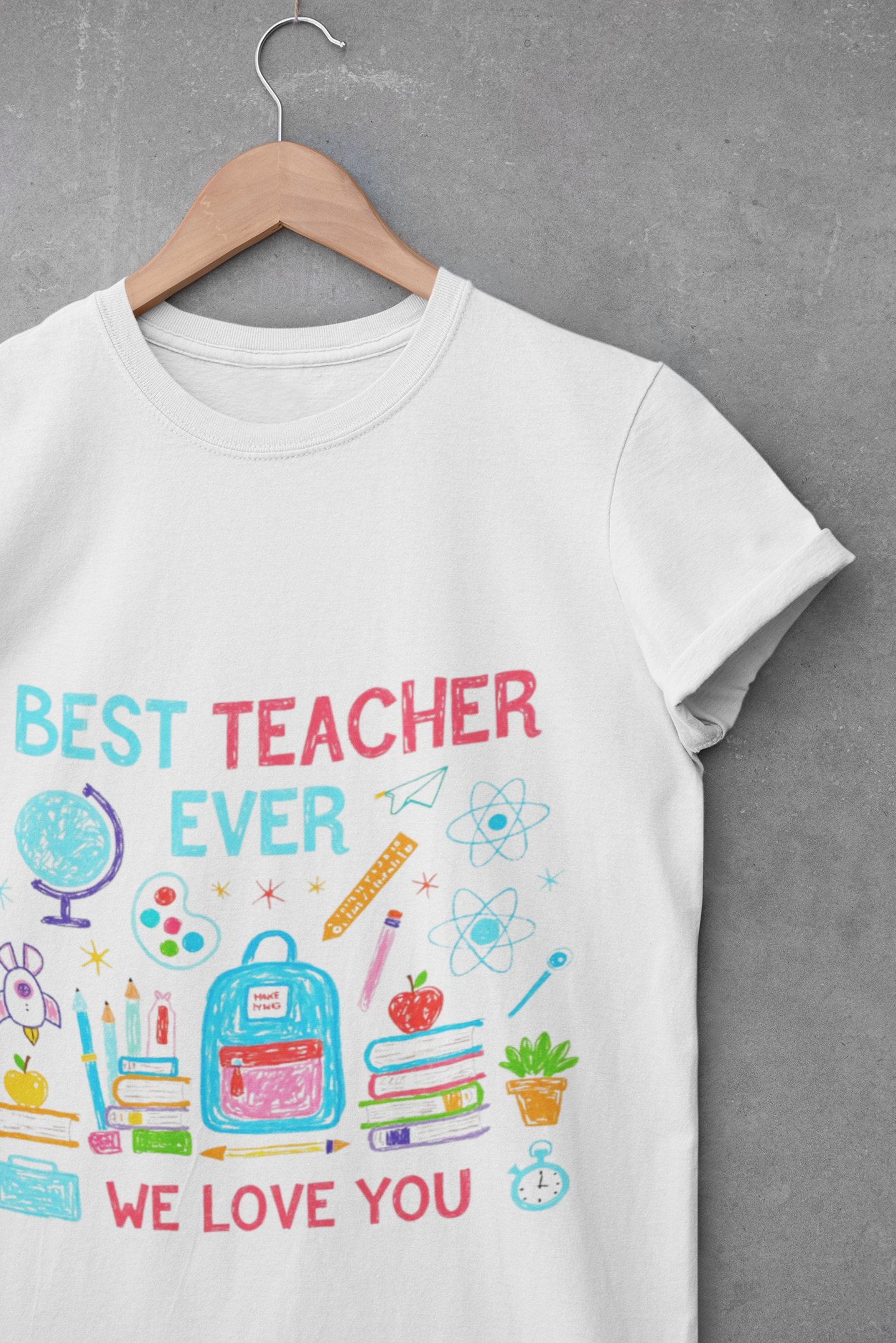 Best Teacher Ever T-Shirt | Gift for Educators, Celebrate the amazing teachers in your life