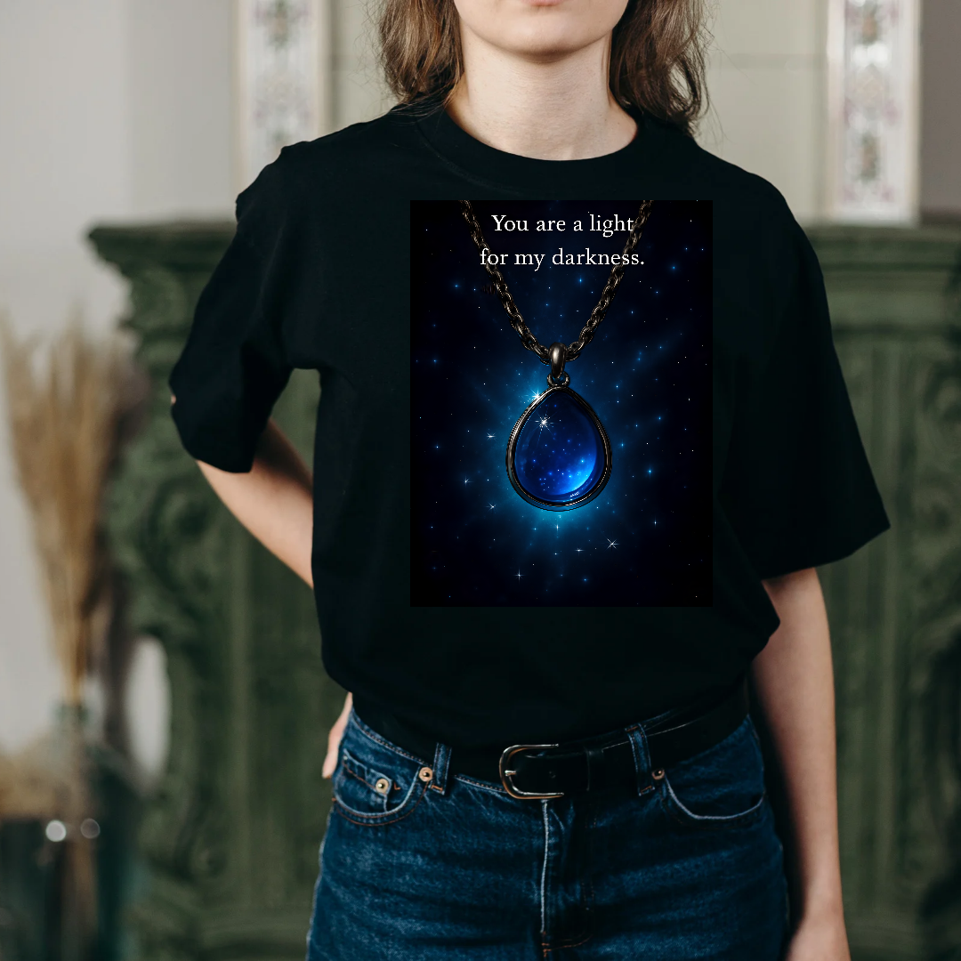 Fireheart T-shirt, Eye of Elena Design, This Terrasen shirt is more than just clothing; it's a wearable amulet of story and honor, perfect for any enthusiast of the series.