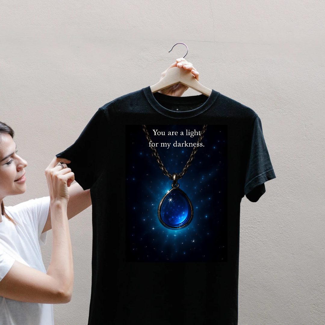 Fireheart T-shirt, Eye of Elena Design, This Terrasen shirt is more than just clothing; it's a wearable amulet of story and honor, perfect for any enthusiast of the series.