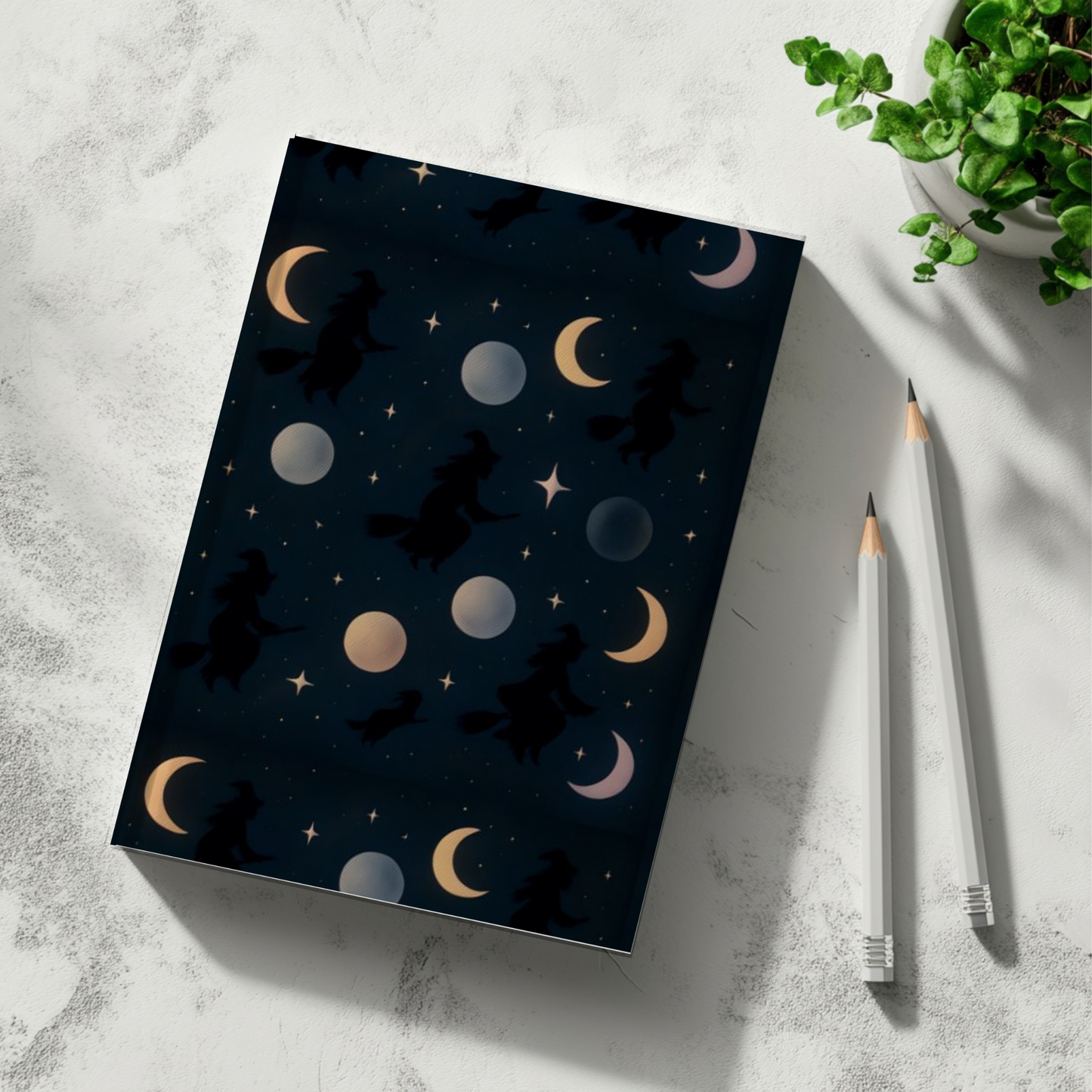 Celestial Witch Journal, Whether you’re channeling moon magic or documenting your witchcraft practices, this witchcraft journal is a versatile and inspiring tool.
