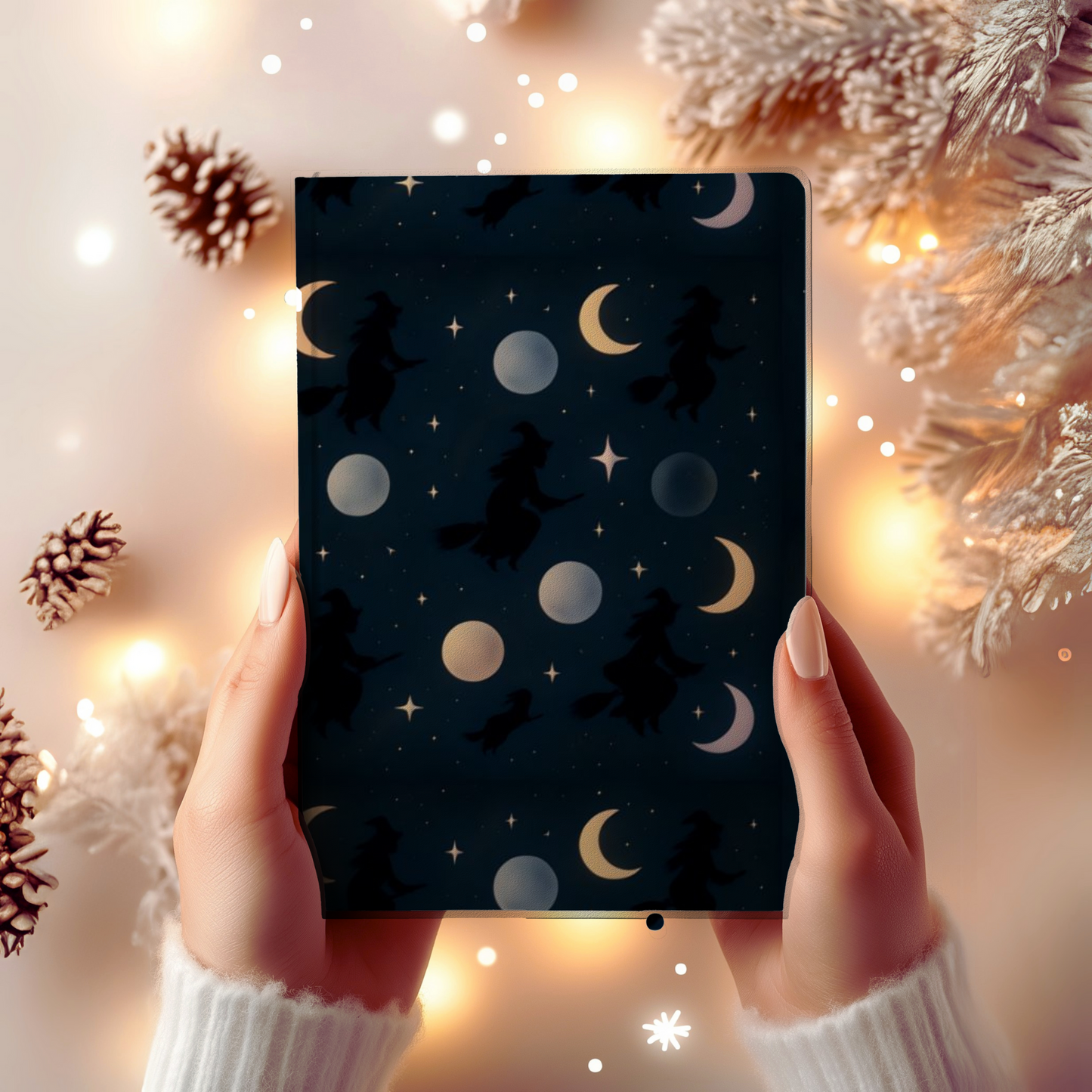 Celestial Witch Journal, Whether you’re channeling moon magic or documenting your witchcraft practices, this witchcraft journal is a versatile and inspiring tool.