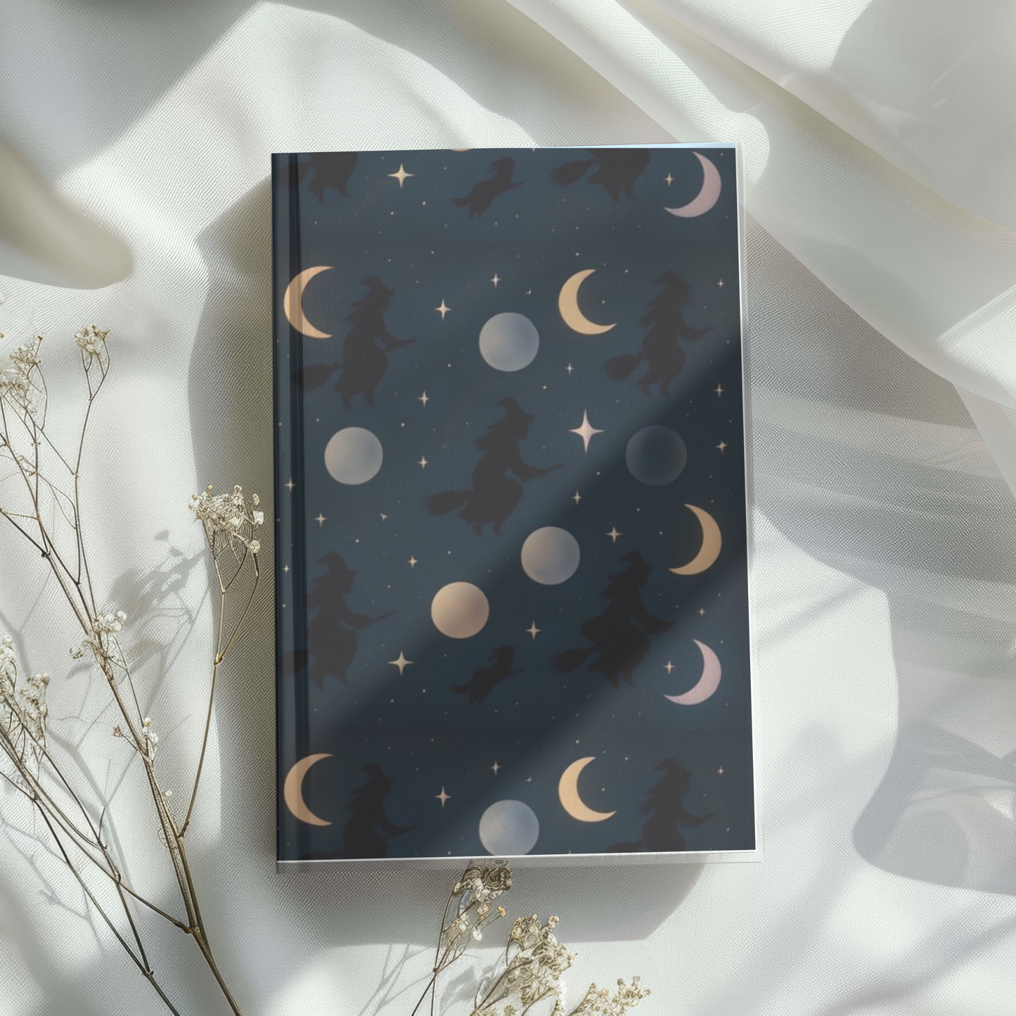 Celestial Witch Journal, Whether you’re channeling moon magic or documenting your witchcraft practices, this witchcraft journal is a versatile and inspiring tool.