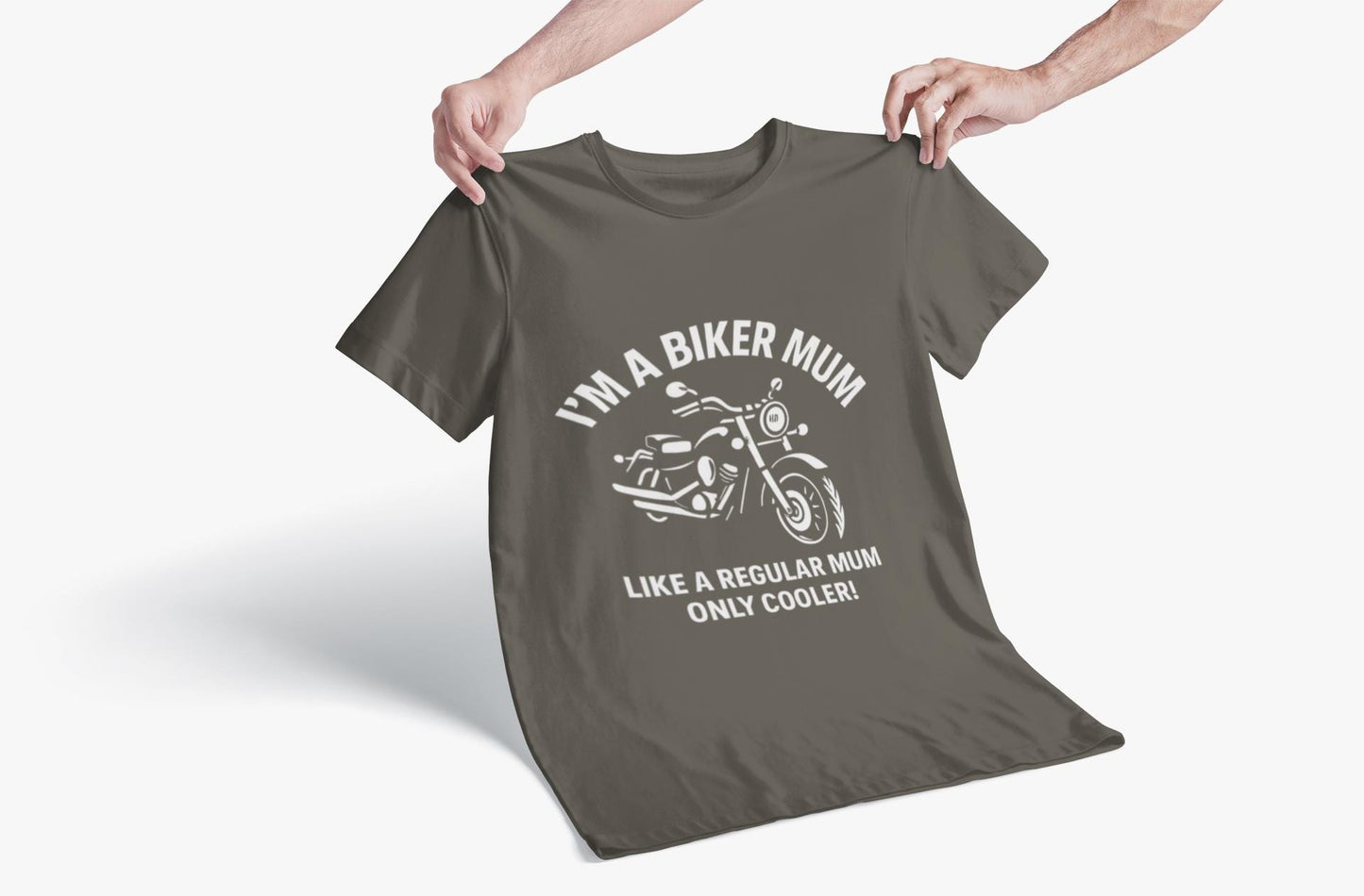 Biker Mum T-Shirt, Perfect as a bike lover gift or a personal treat, this motorcycle tee is more than just apparel; it's a statement.