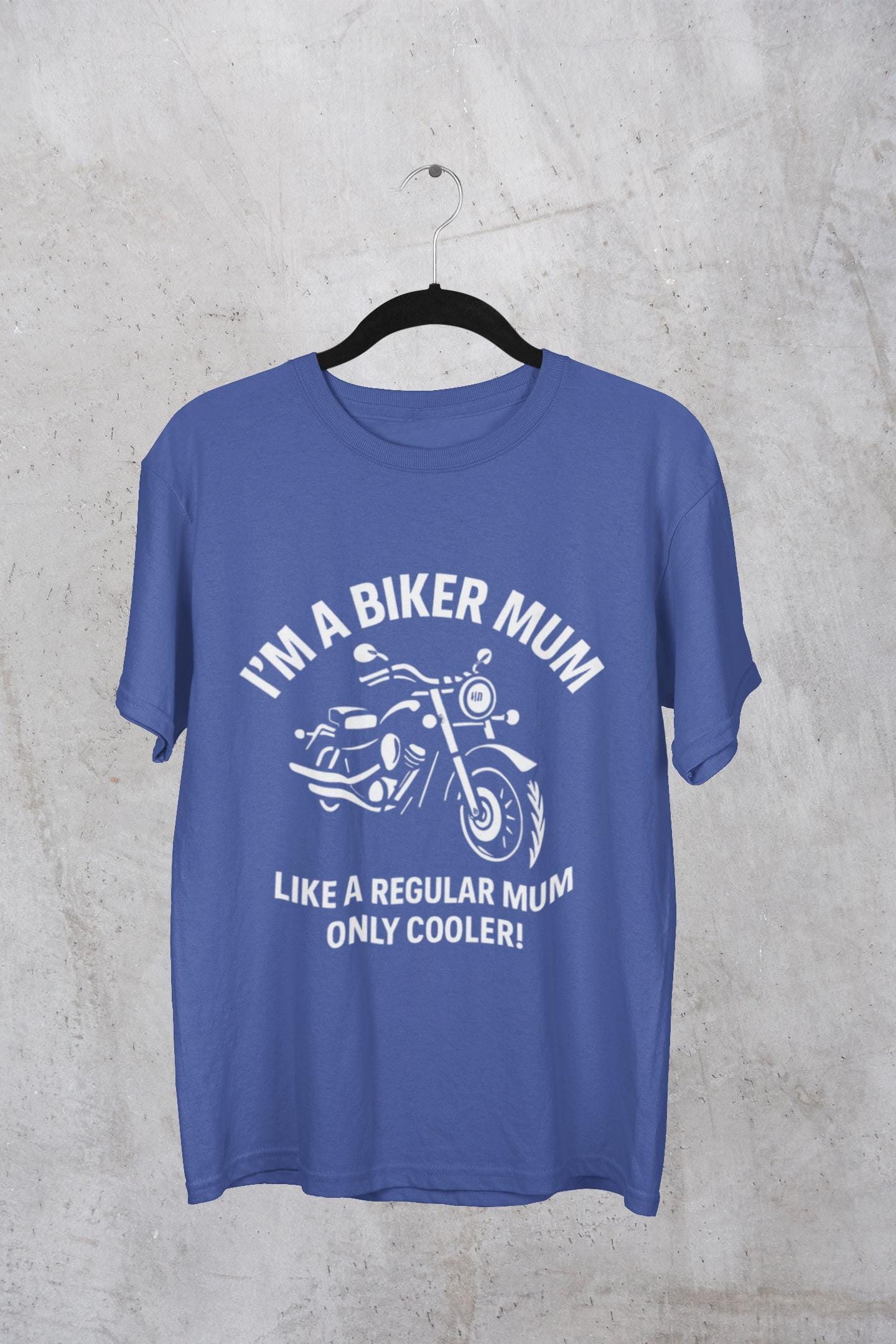 Biker Mum T-Shirt, Perfect as a bike lover gift or a personal treat, this motorcycle tee is more than just apparel; it's a statement.